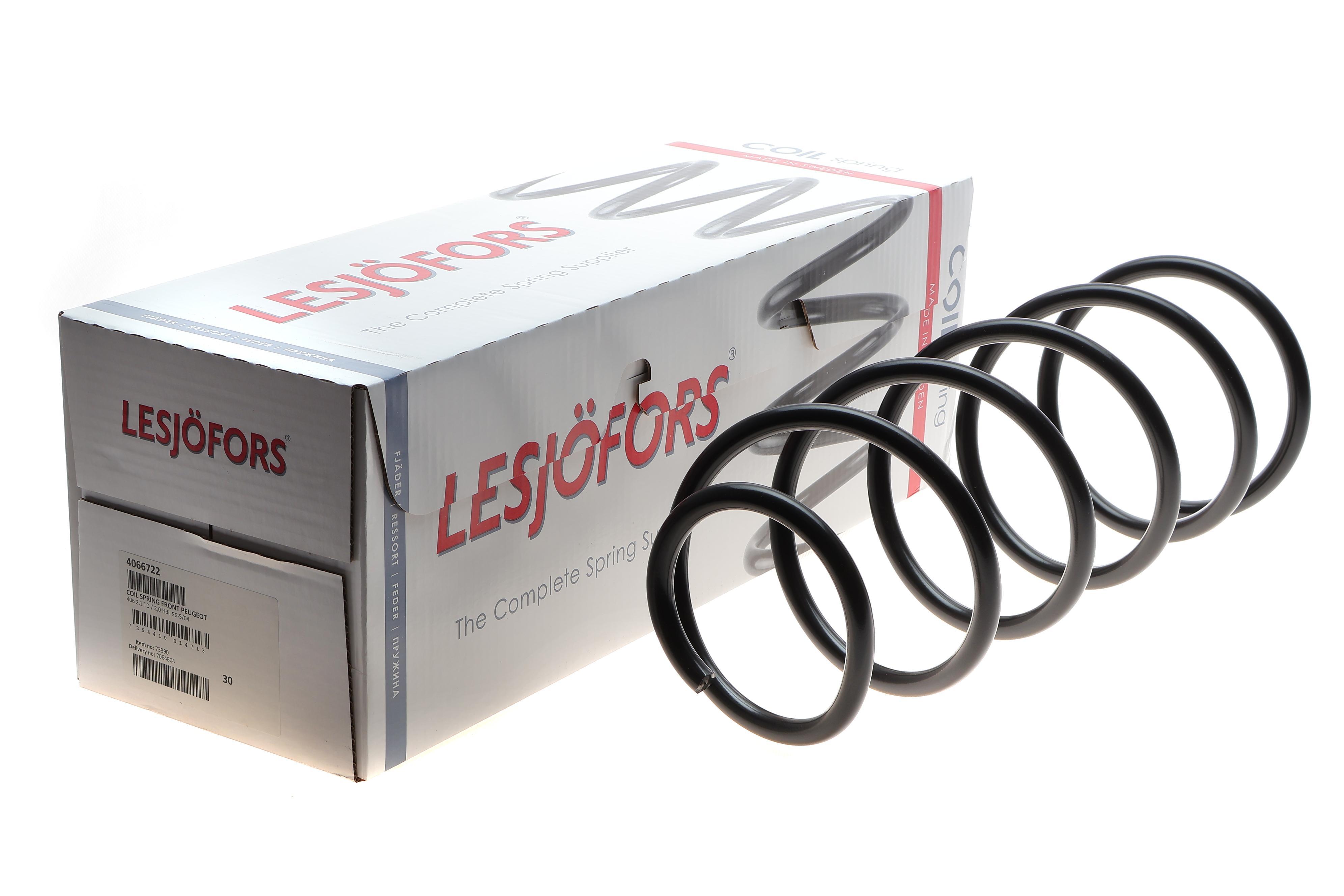 Пружина (передня) Peugeot 406 3.0 V6/24V/2.0 HDI/2.1 TD 96-04 (седан)