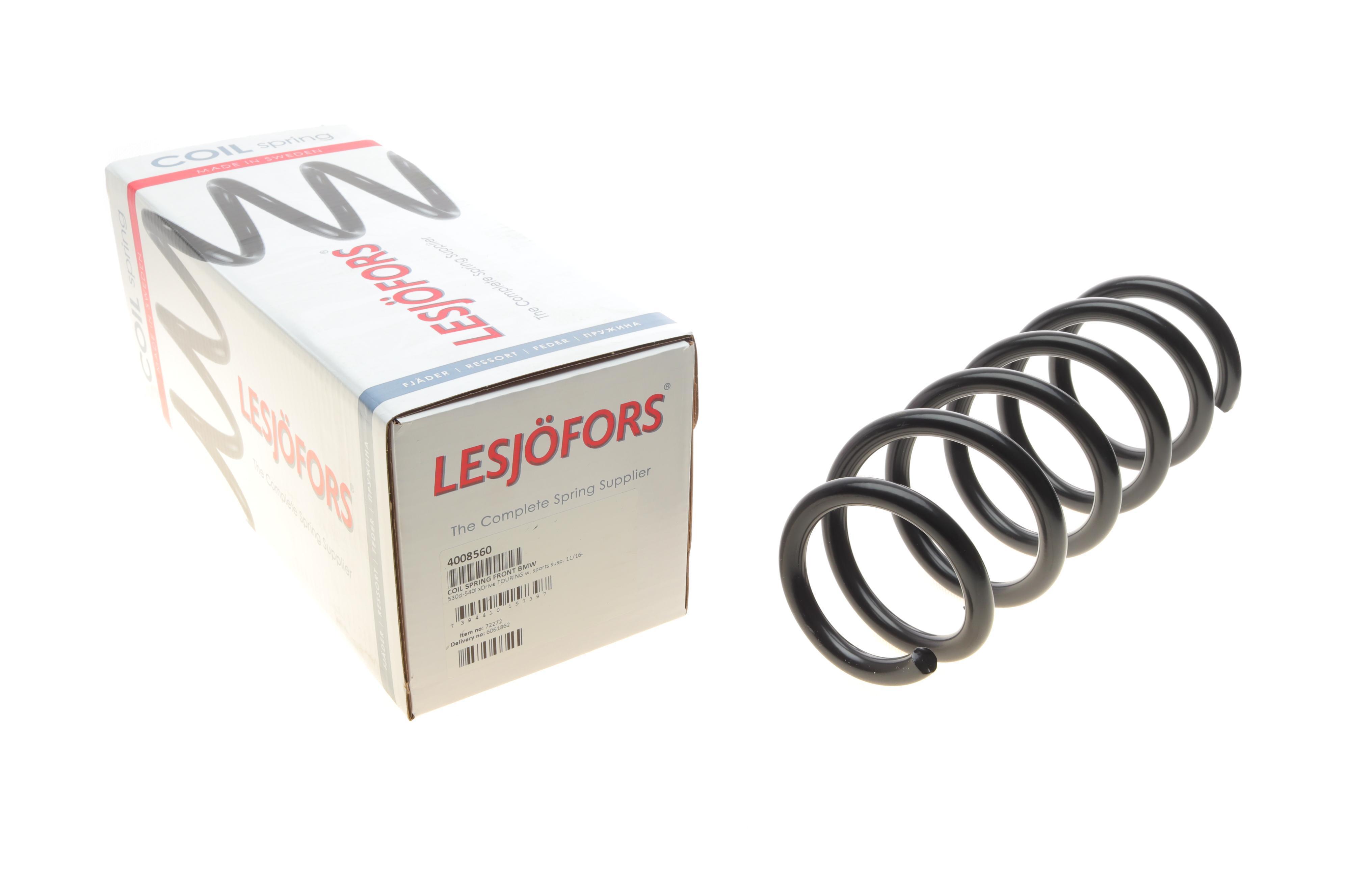 Пружина (передня) BMW 5 (G31) B57/B58 17-20 (універсал) (зі спорт.ход.ч) (з автономним опаленням)