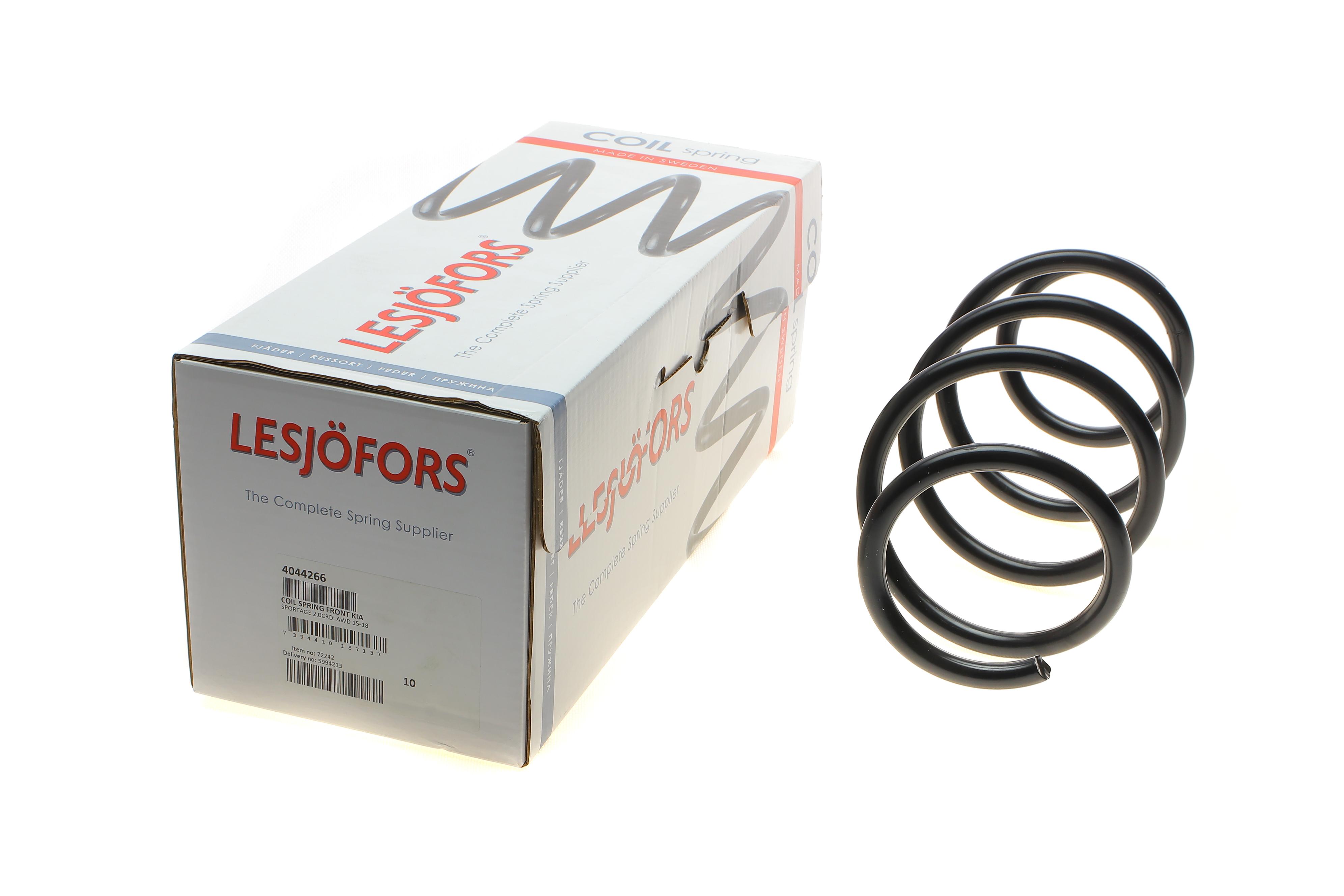 Пружина (передня) Kia Sportage 2.0CRDi AWD 15-18 (SUV)