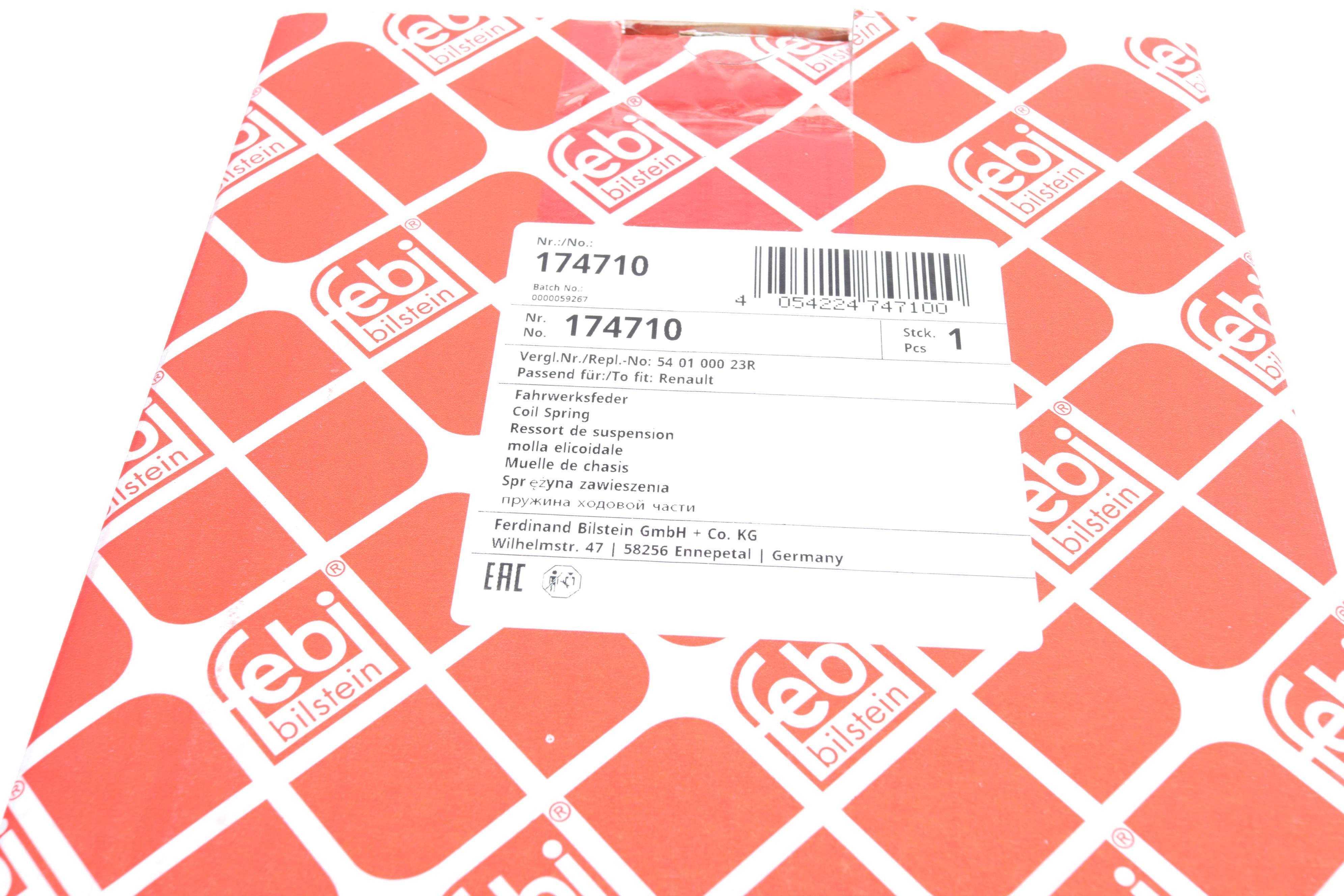 Пружина (передня) Renault Megane III 1.2TCe/1.4TCe/1.5dCi/1.6 16V/BiFuel 08- (унів./накл.зад.ч)