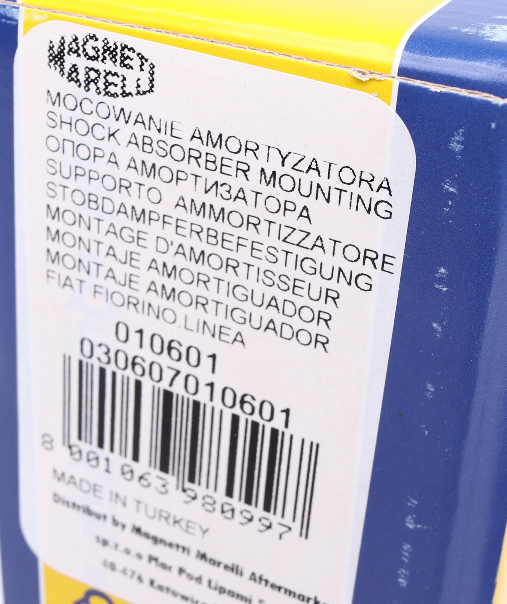 Подушка амортизатора (переднього) Fiat Doblo 1.3D-2.0D10- (R) (010601)