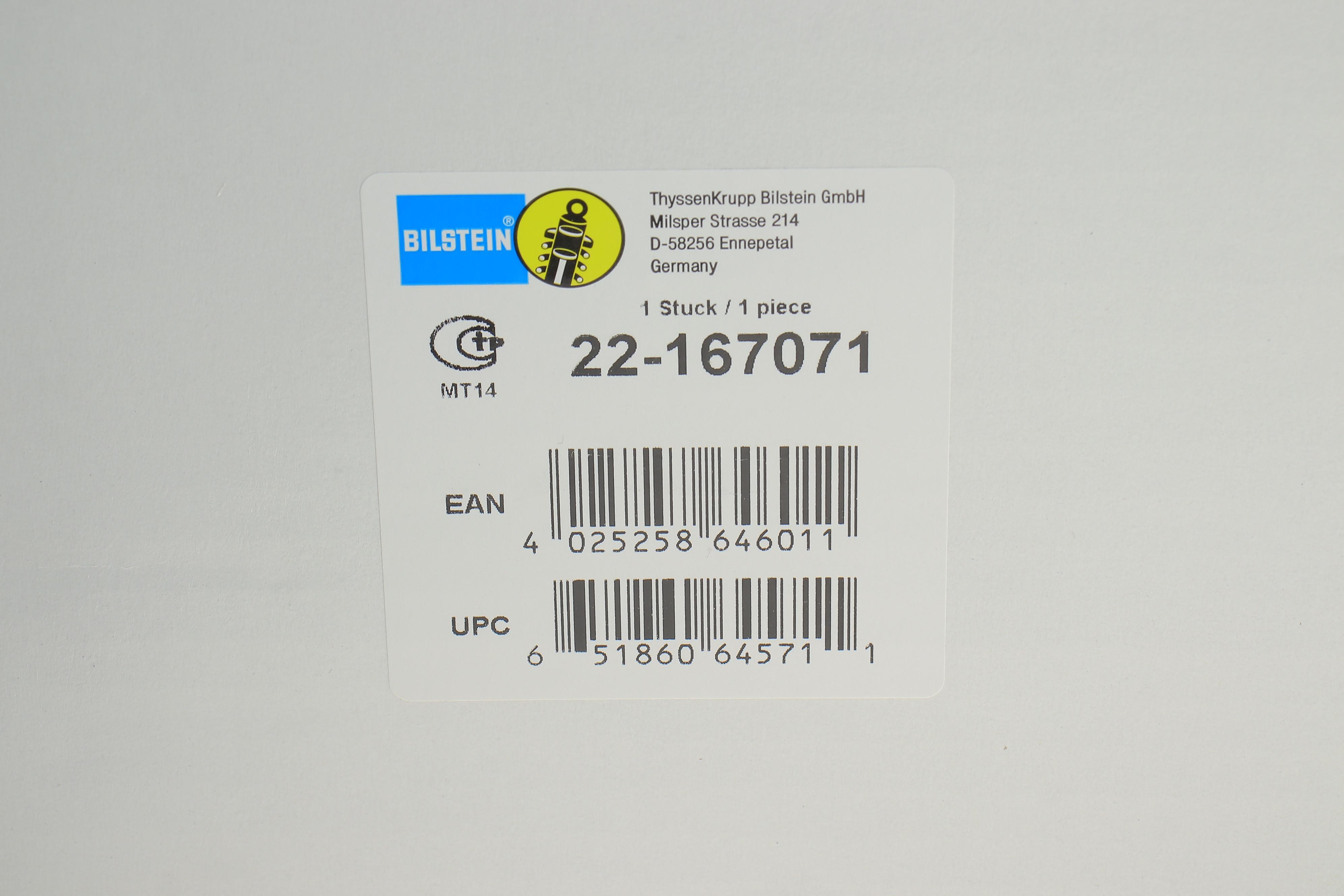 Амортизатор (передній) Renault Clio III 05-14 (GAS) (B4)