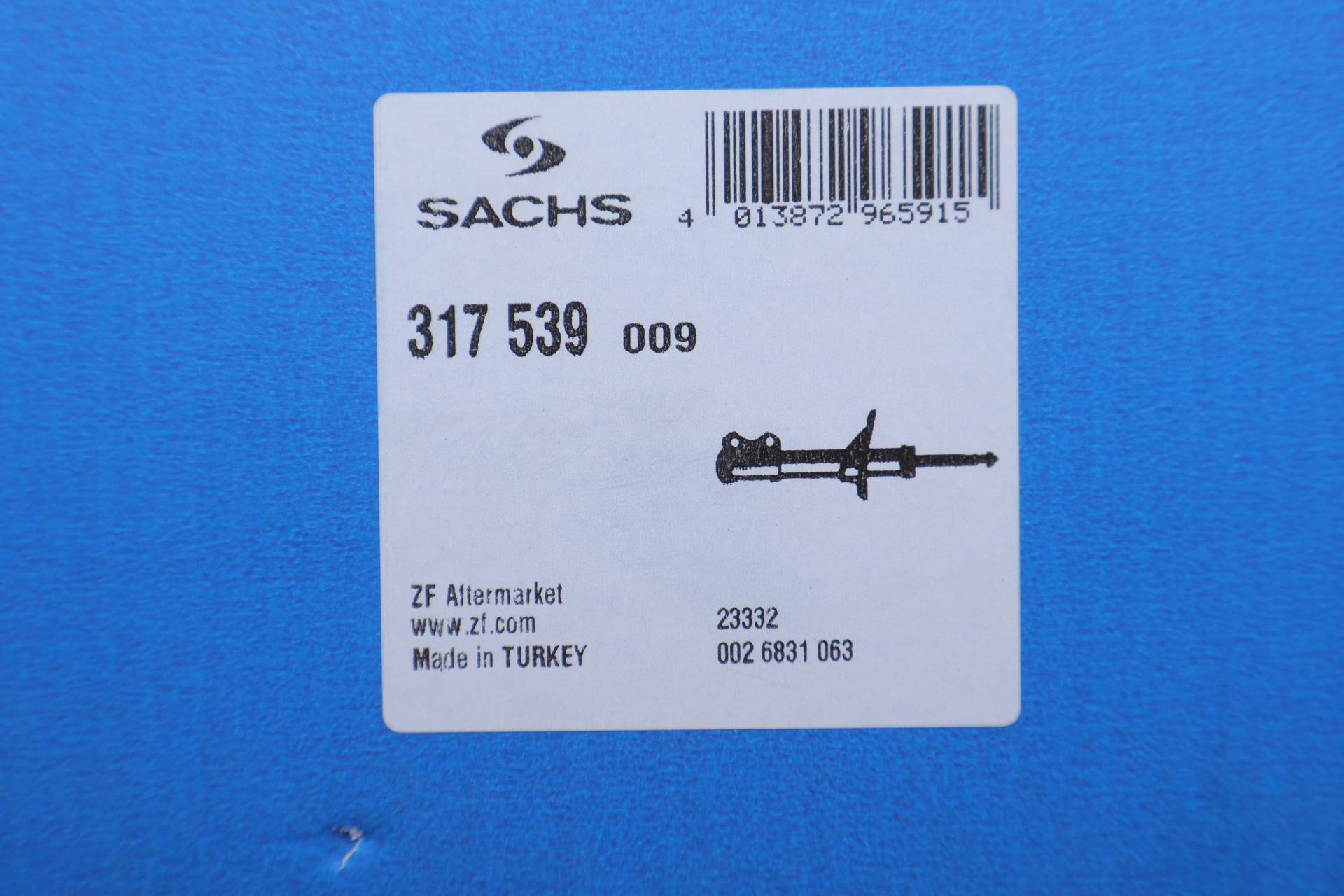 Амортизатор (передній) BMW 3 (E46) 98-05 (L)