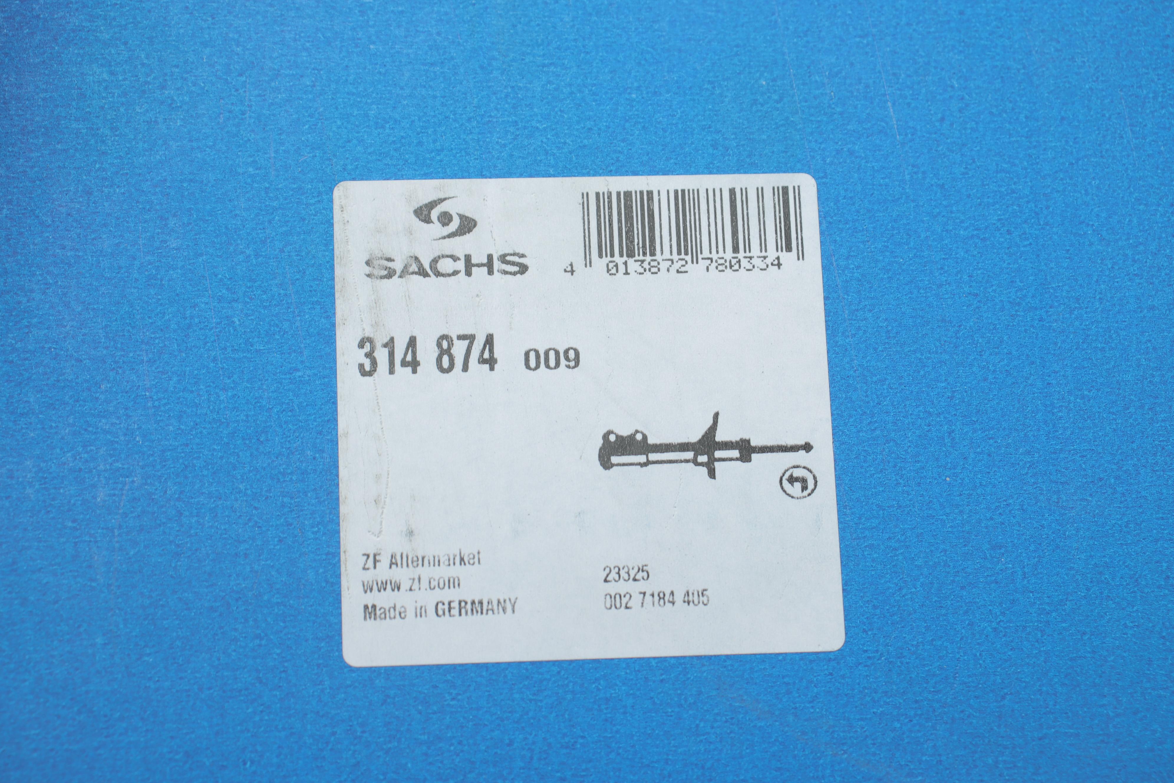 Амортизатор (передній) BMW 5 (F10/F11) 10- (L)