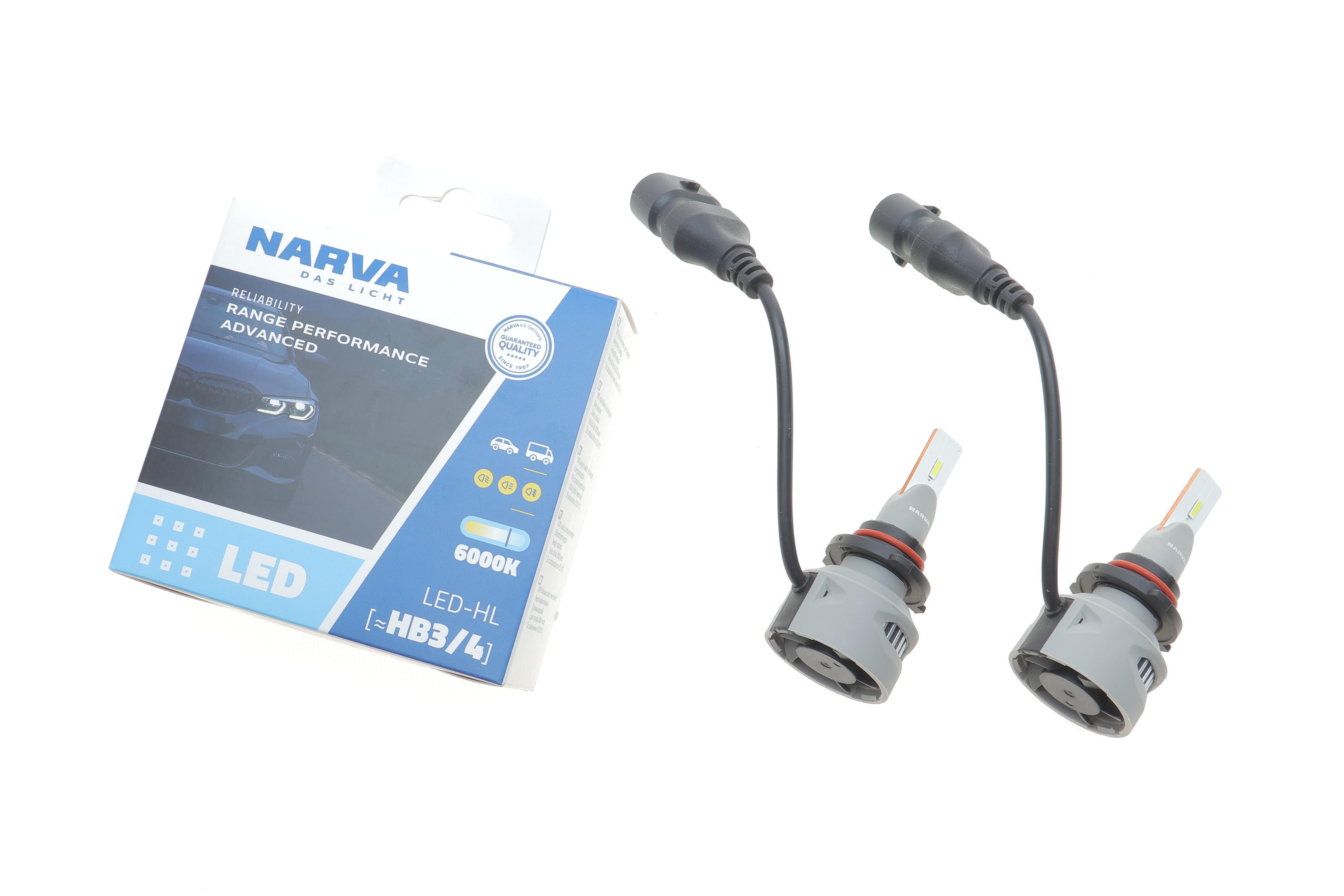 Автолампа HB3/HB4 12V/24V 19W P20d/P22d Performance Advance LED 6000K 1700lm (к-кт 2шт)