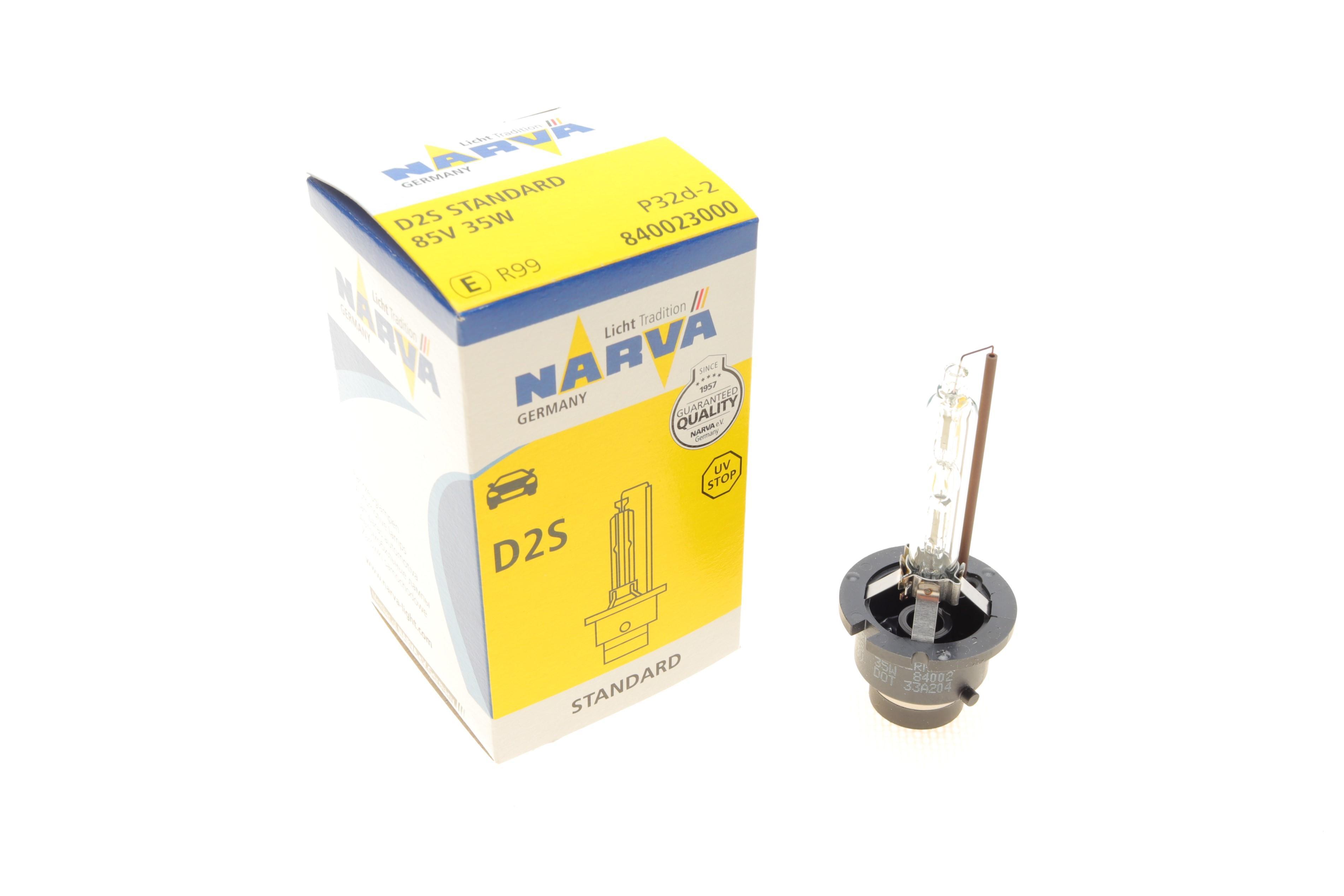 Автолампа D2S 85V 35W P32d-2 Xenon