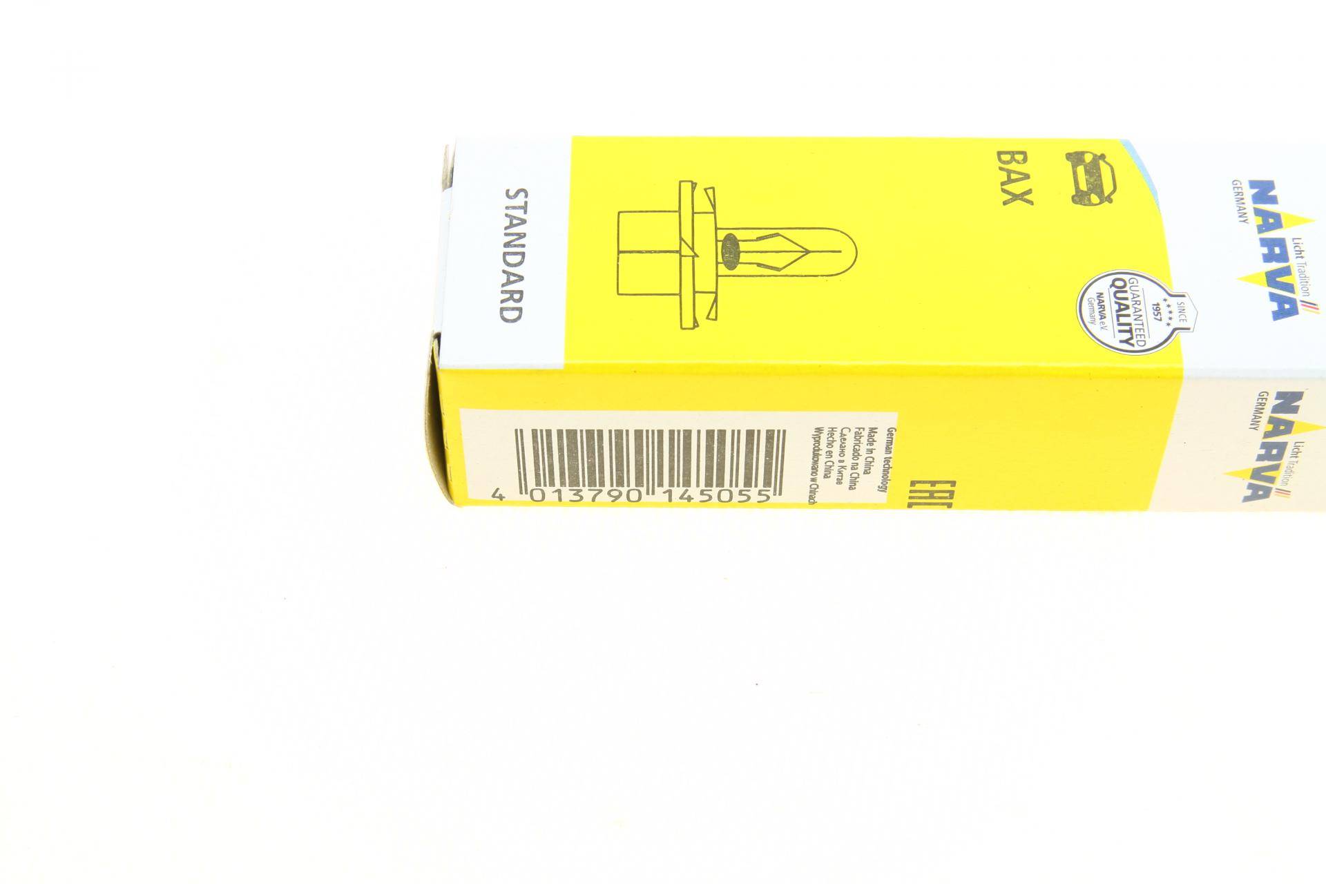 Автолампа 12V 1.8W BX8.4d (Бежева) (в щиток приладів)