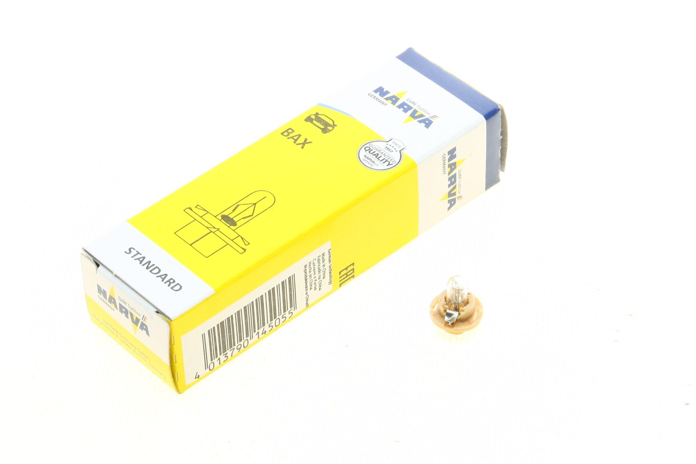 Автолампа 12V 1.8W BX8.4d (Бежева) (в щиток приладів)