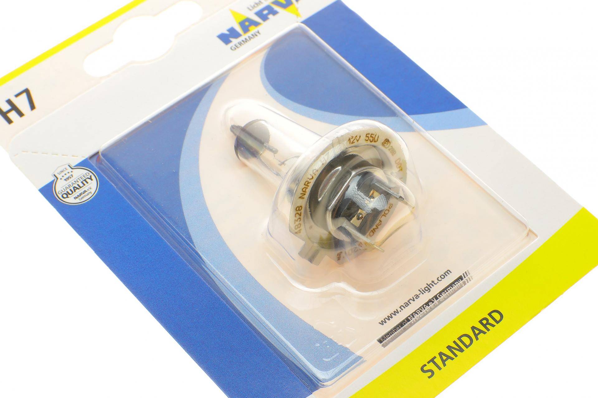 Автолампа H7 12V 55W PX26d Standard (блістер/1шт)