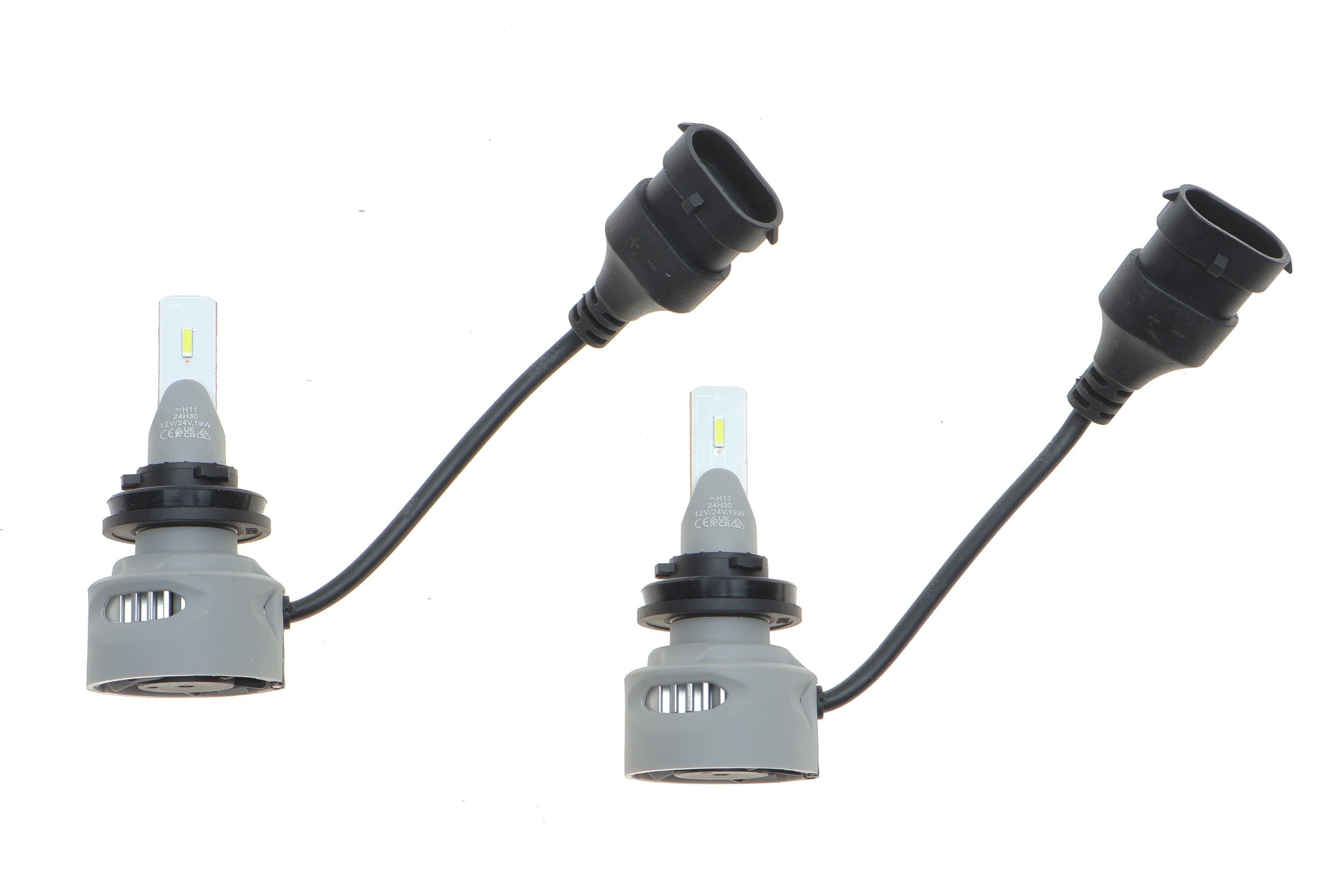 Автолампа H11/H9 12/24V 19W PGJ19-2/5 Performance Advance LED 6000K 1700lm (к-кт 2шт.)