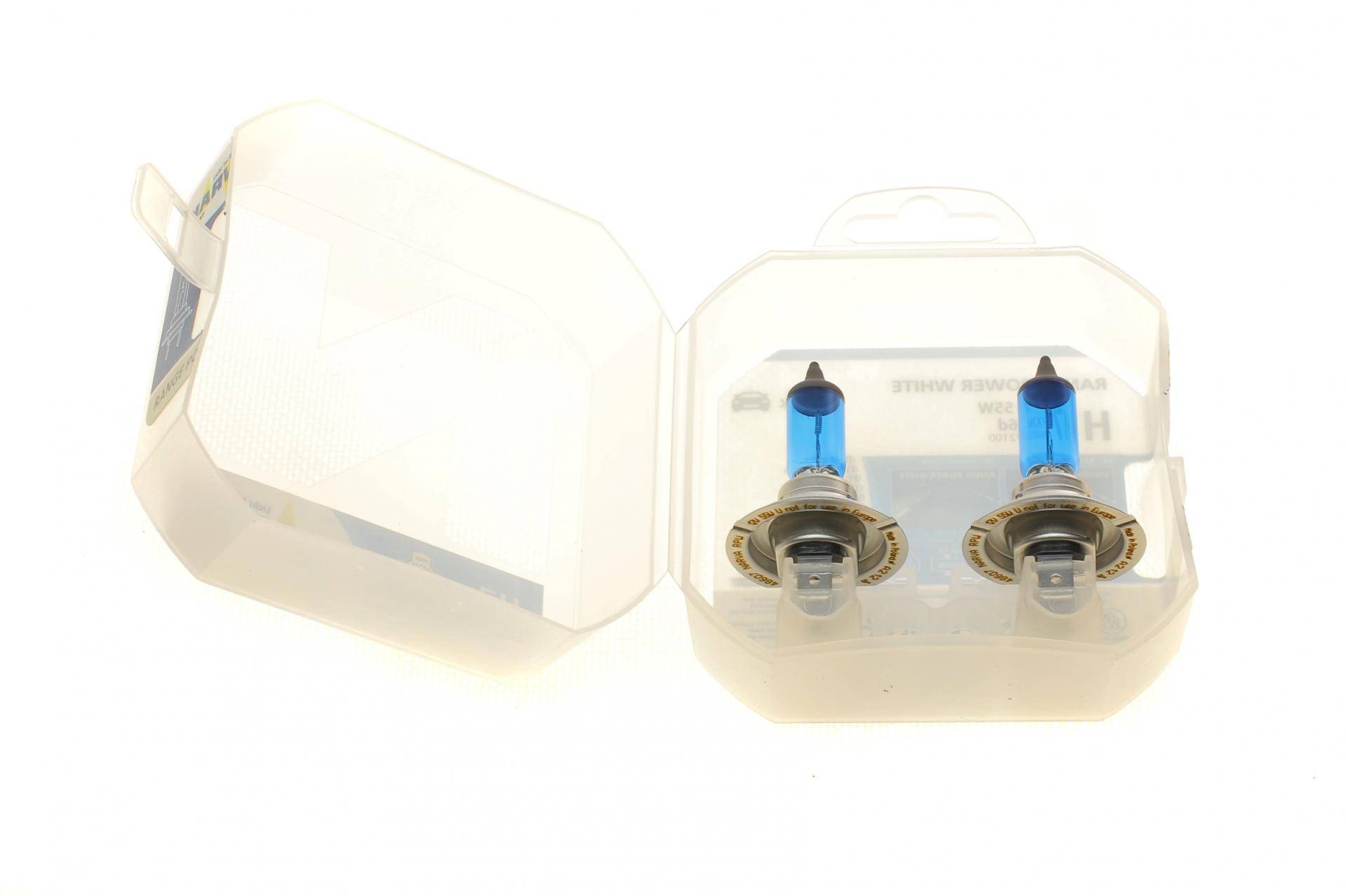 Автолампа H7 12V 55W PX26d Range Power White (4500K) (к-кт 2 шт.)