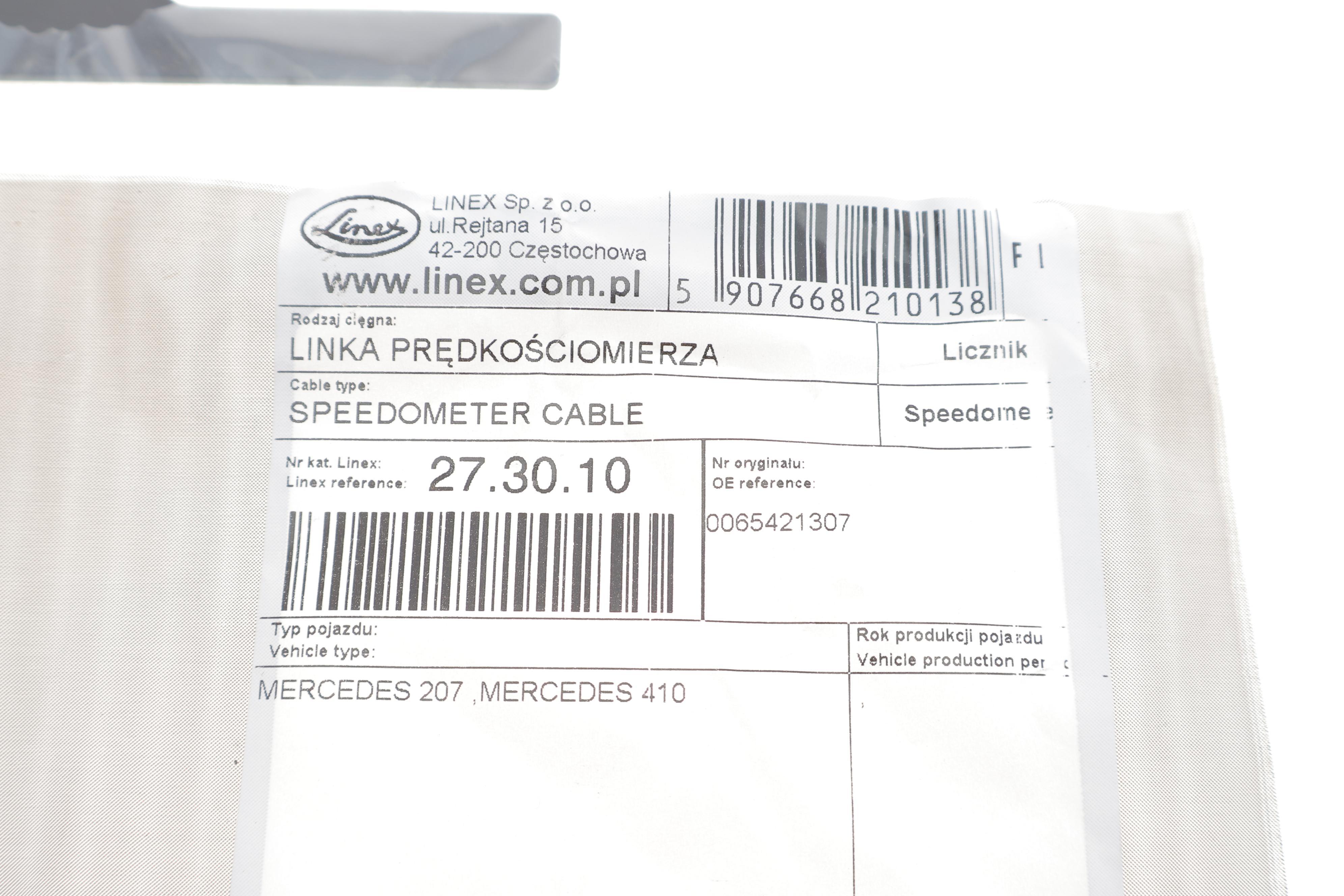 Трос спідометра DB 207-410D (без тахографа) (2180мм)