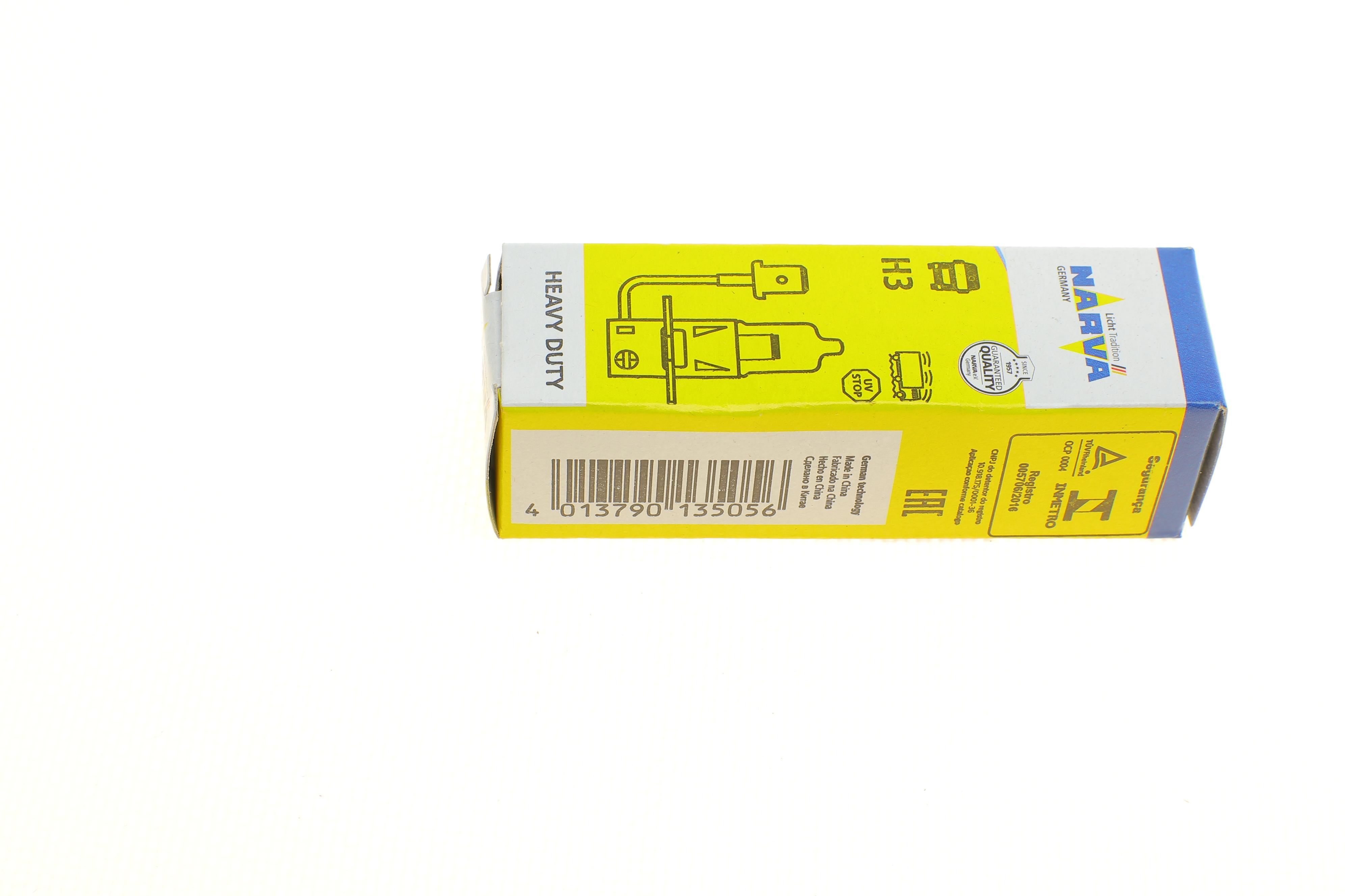 Автолампа H3 24V 70W PK22s Heavy Duty