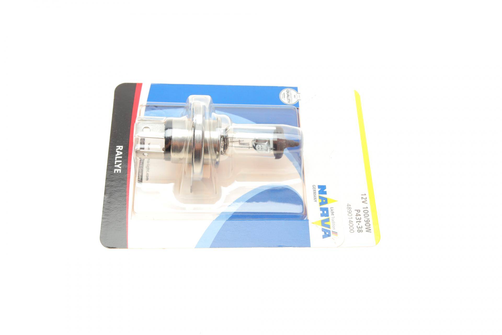 Автолампа H4 12V 100/90W P43t Rallye (блістер/ 1шт)