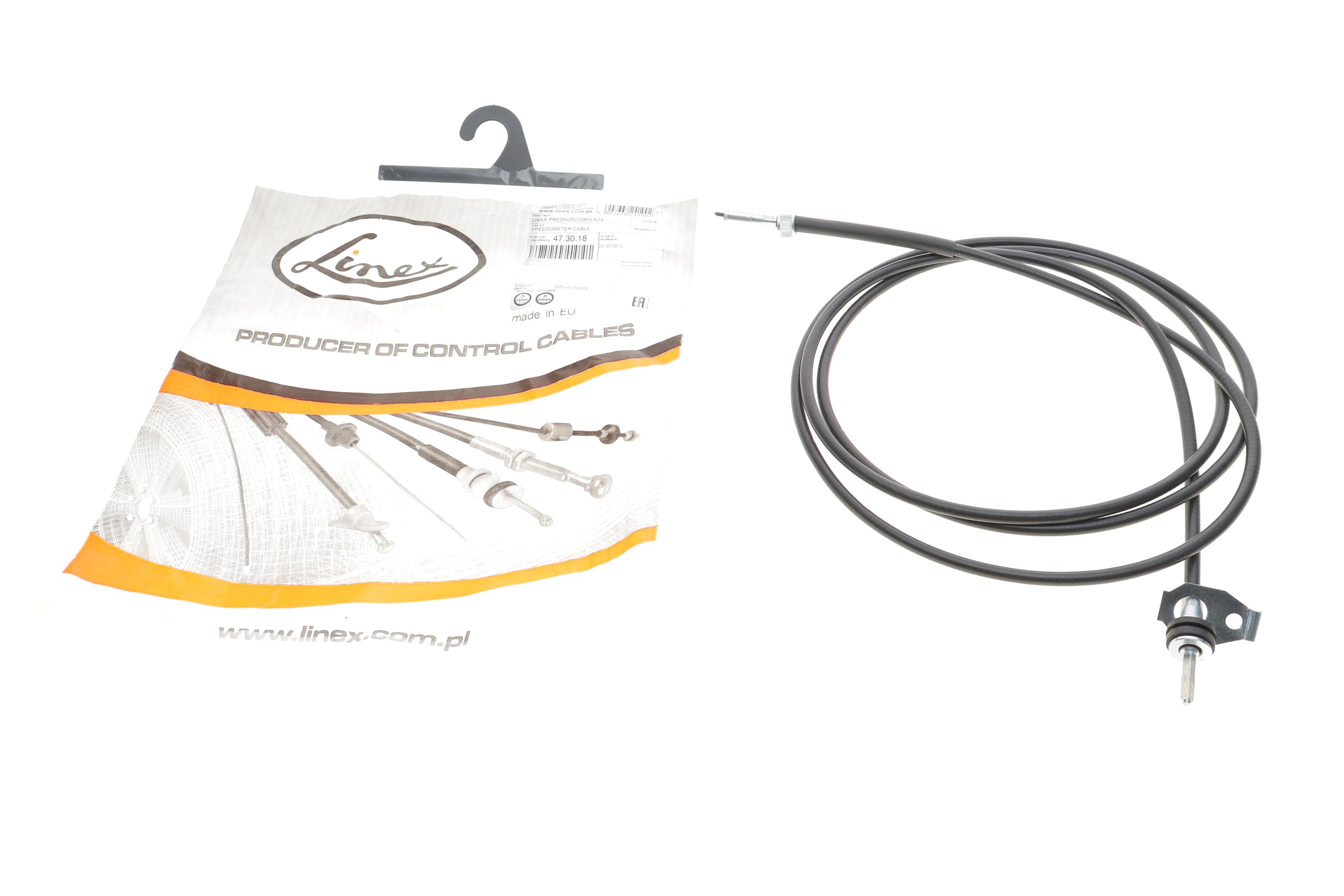 Трос спідометра VW LT 28-35 2.0-2.4D 75-96 (2900 мм)