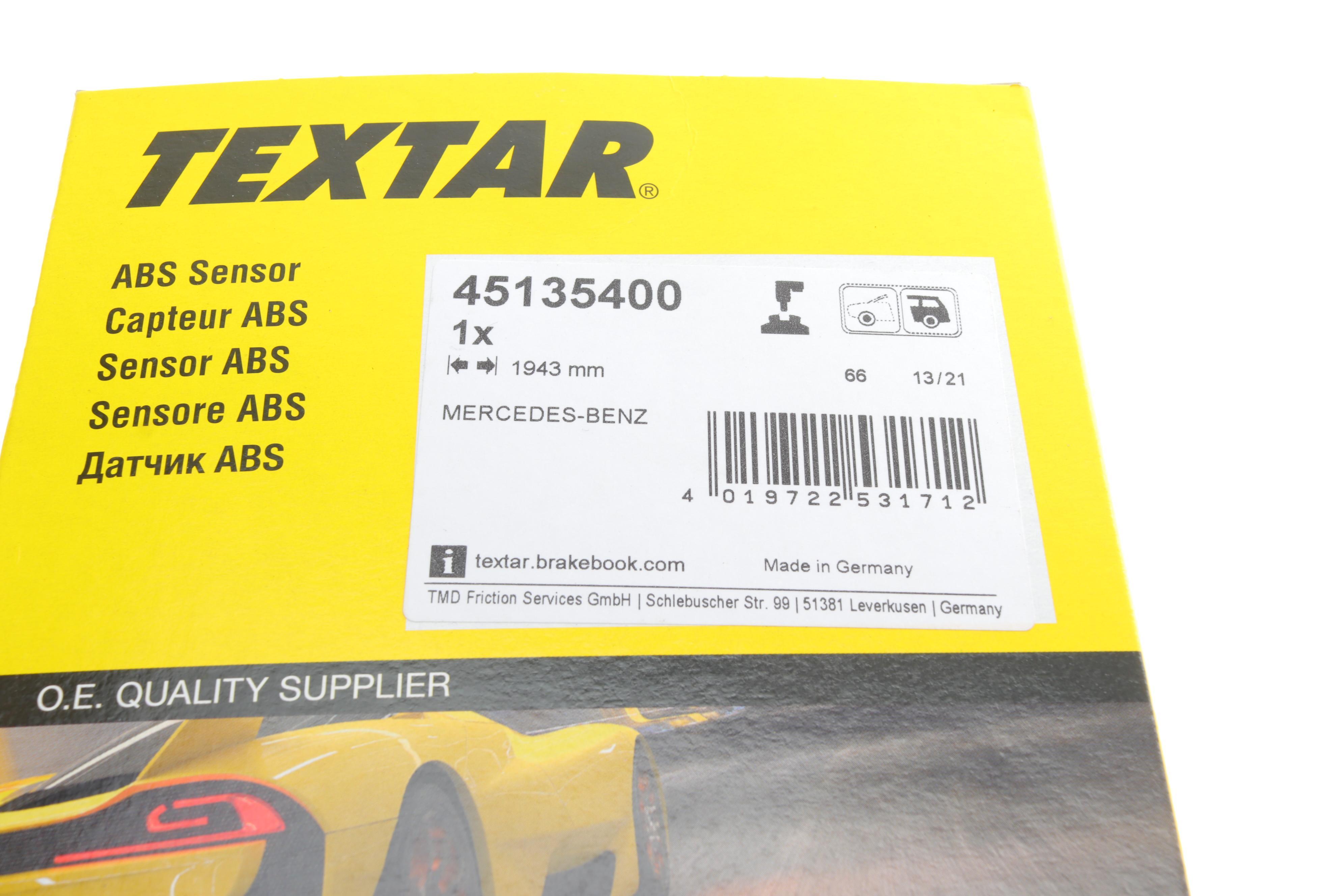 Датчик ABS (задній) MB Sprinter/VW Crafter 11- (L) (L=1943mm)