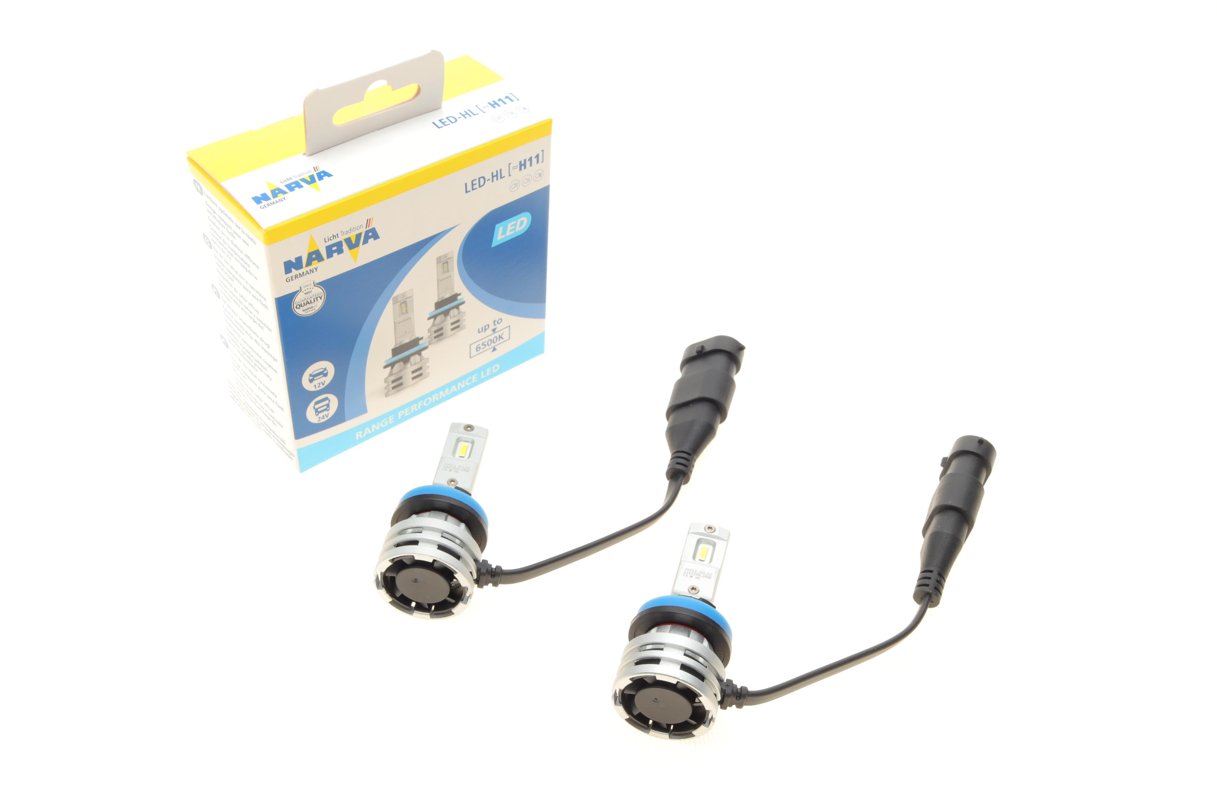 Автолампа H11 12/24V 24W PGJ19-2 Performance LED (к-кт 2шт.) (замінено на 181848100)