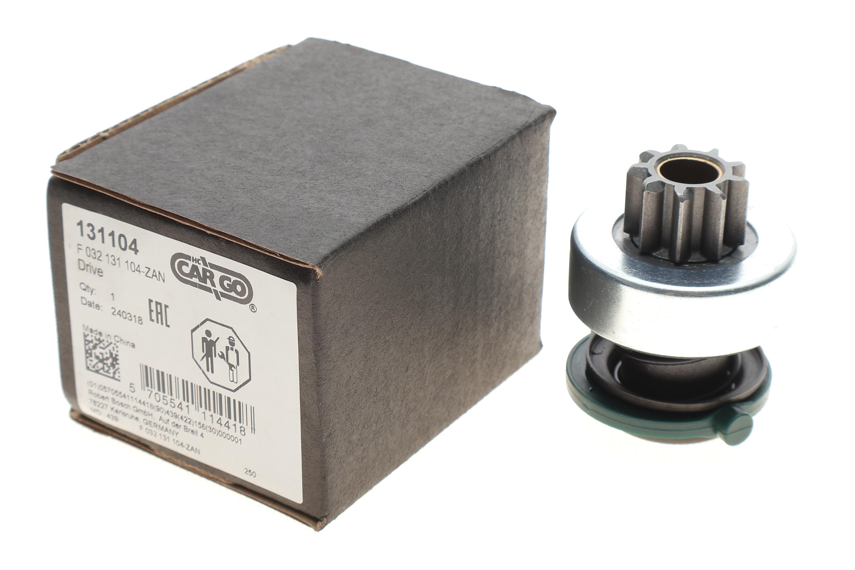 Бендикс стартера Audi 80/100/Renault/Volvo/VW Passat -96 (z=9) = 131104