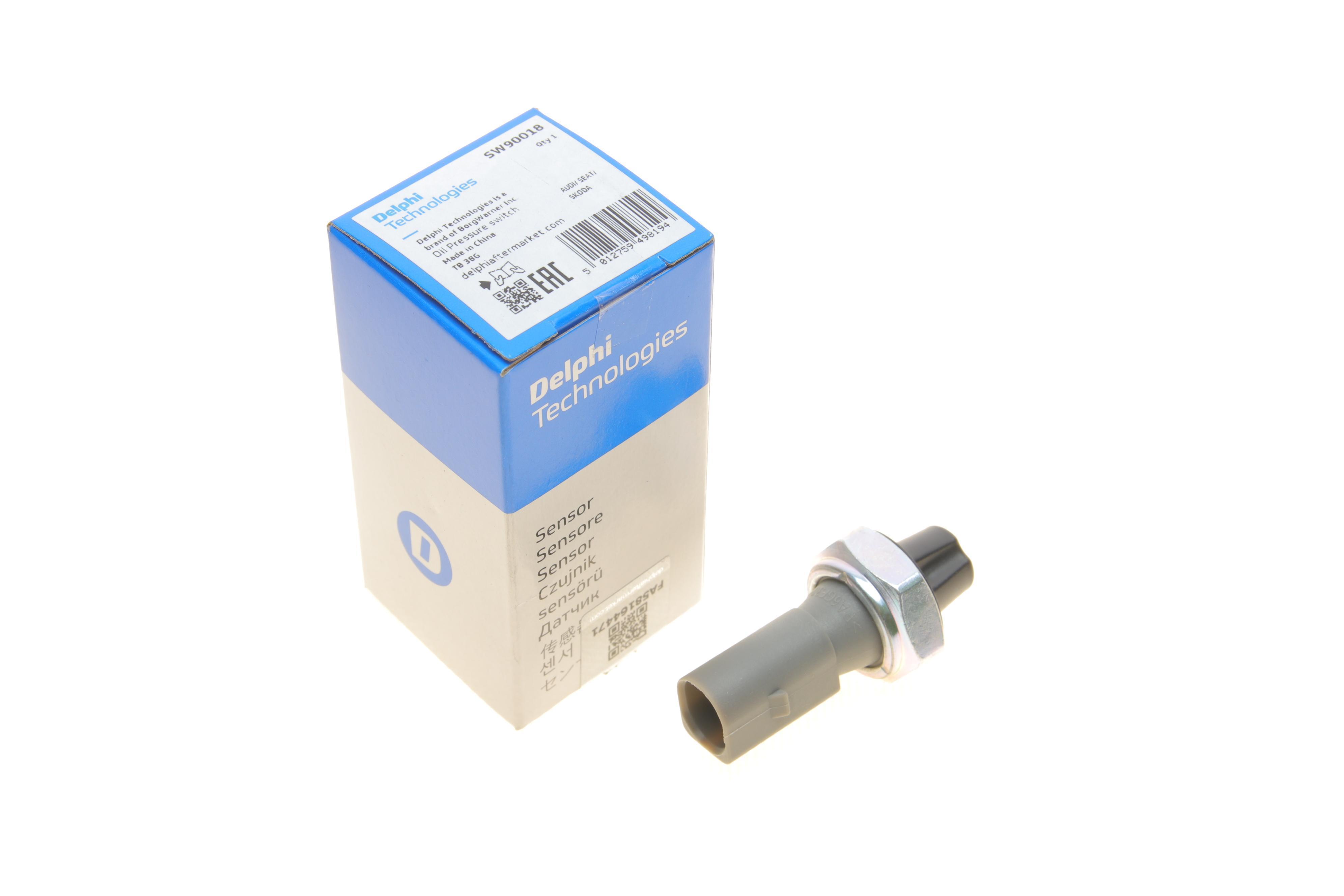 Датчик тиску оливи VW Caddy 1.9TDI/T5 2.0-2.5TDi 95- (сірий)