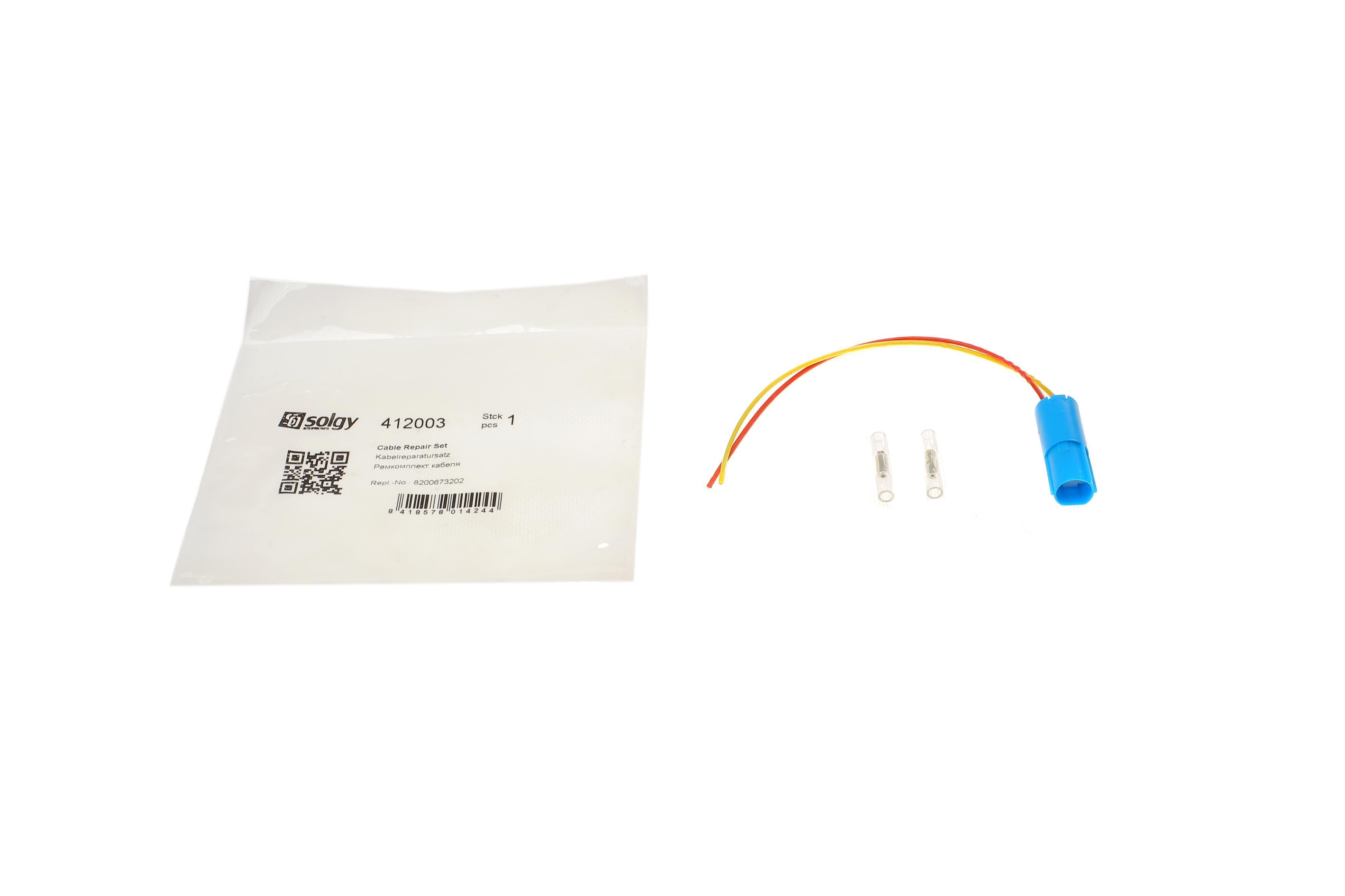 Ремкомплект кабеля датчика положення колінвалу Renault Kangoo 97- (200mm) синій