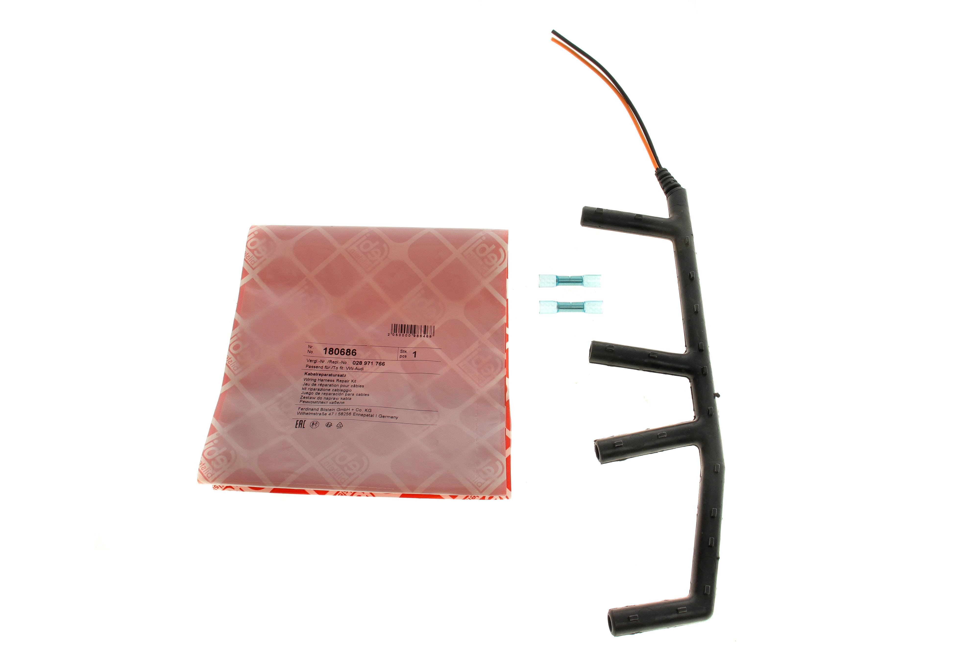 Ремкомплект кабеля свічки розжарювання VW Caddy II 1.9 SDI/TDI 99-04