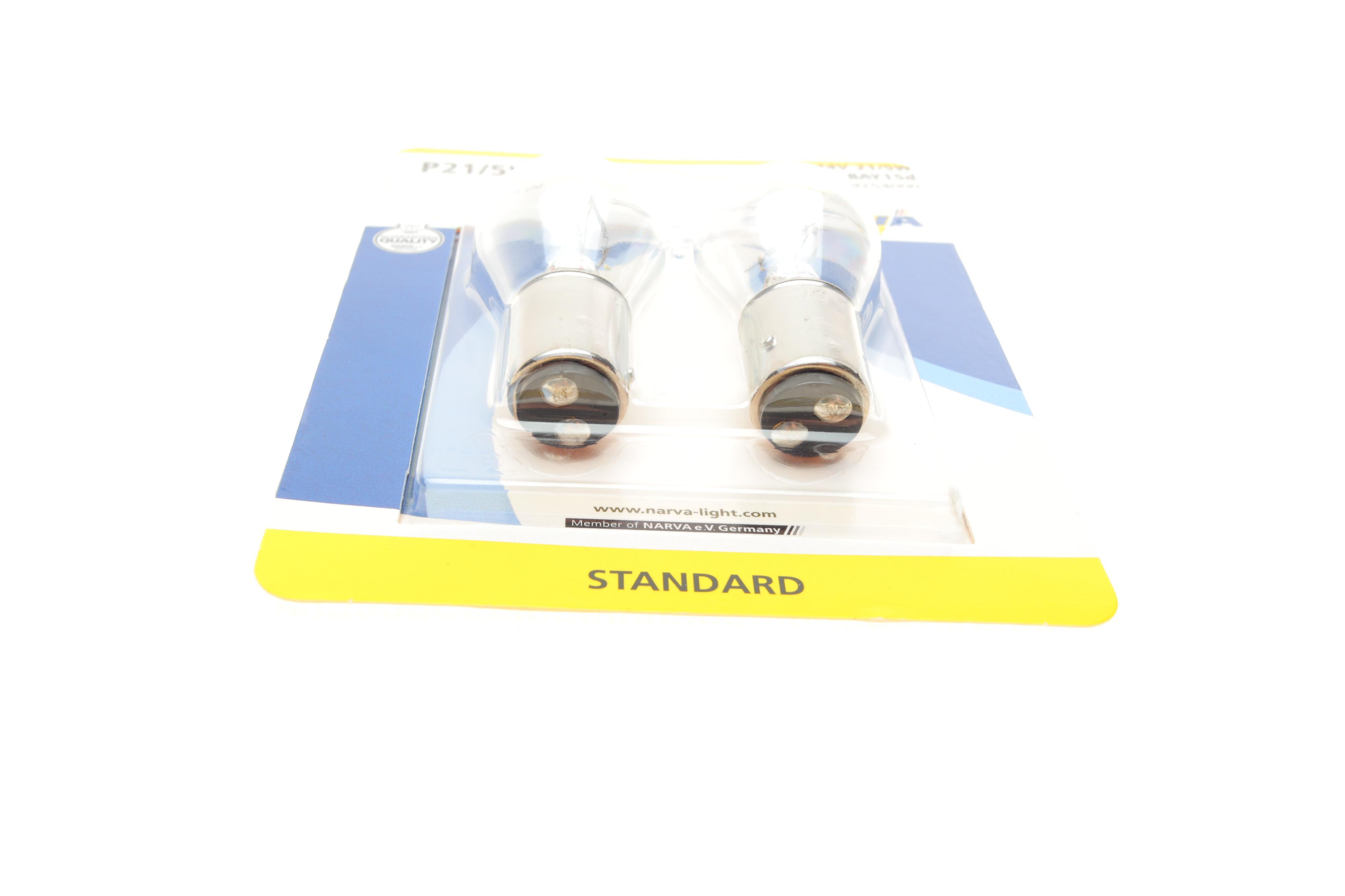 Автолампа P21/5W 24V 21/5W BAY15d Standard (блістер/к-кт 2шт)