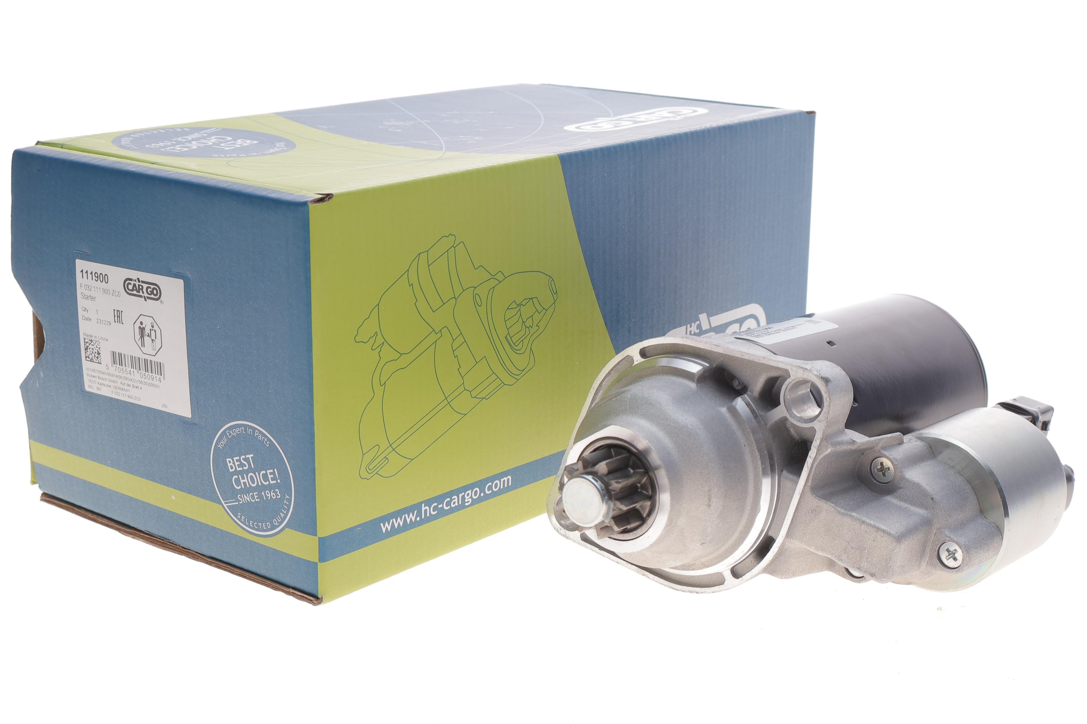 Стартер VW Caddy II/Golf IV/Passat/Polo/Vento 1.4/1.9TDI 93-05 = 111900