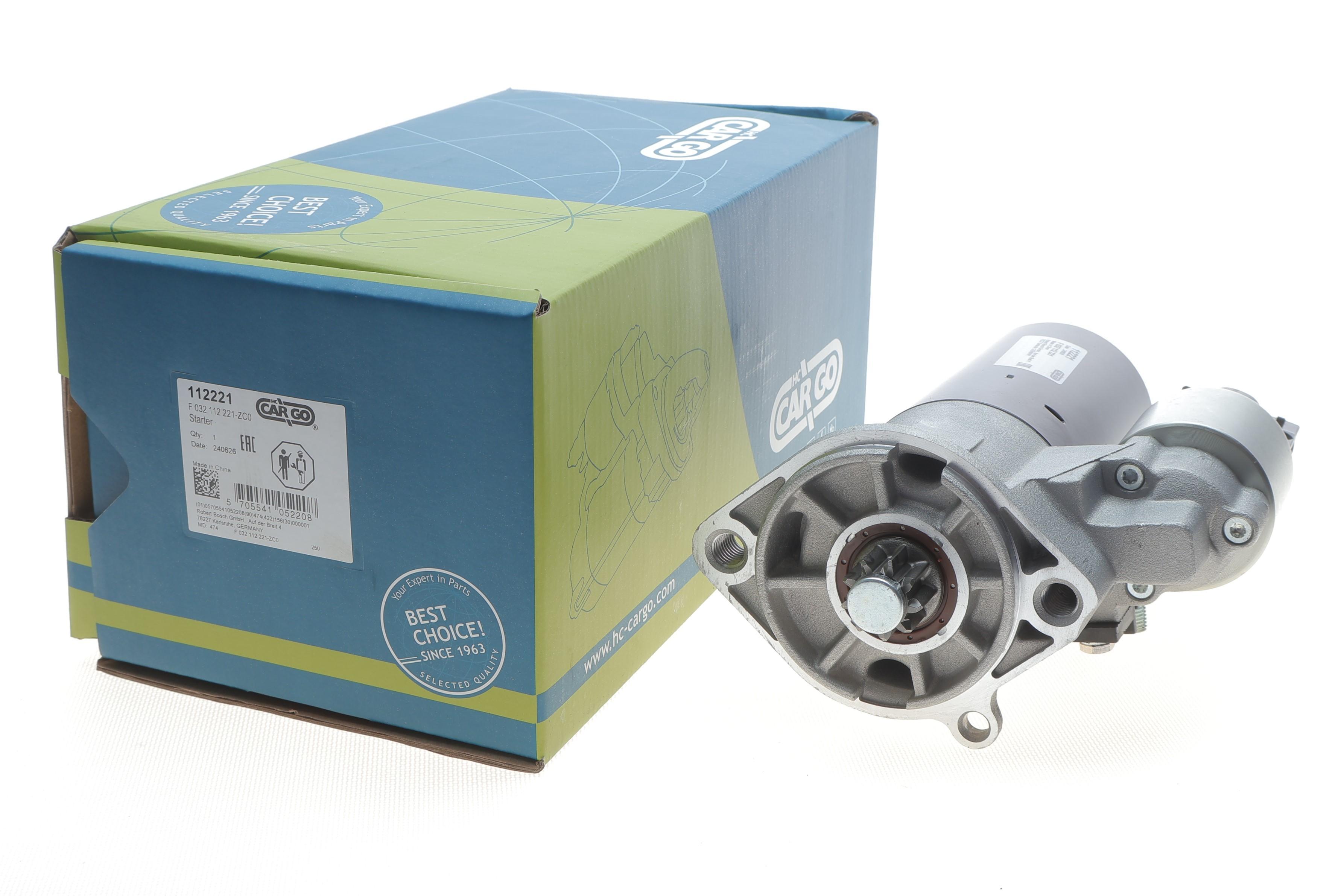 Стартер VW LT 2.5TDI 96-06 (12V/2kw) = 112221