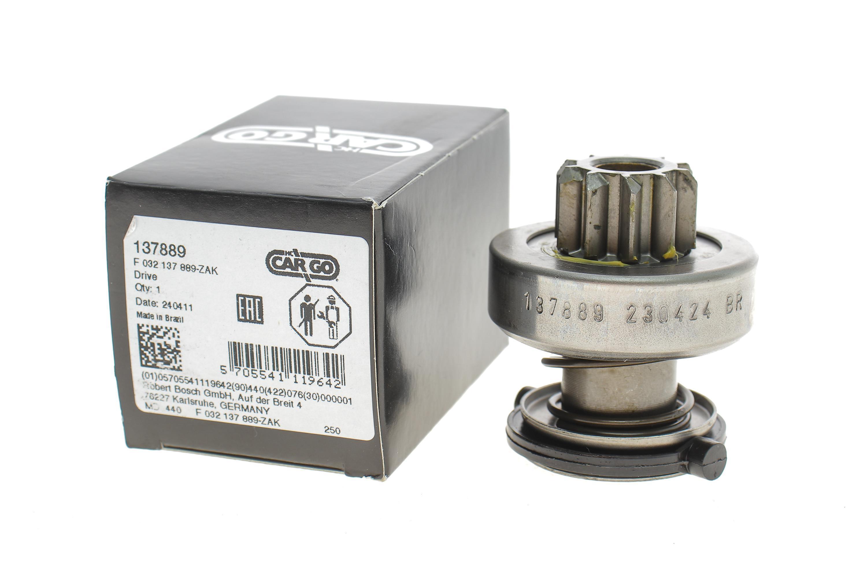 Бендикс стартера Opel Astra/Vectra/Zafira 2.0/2.2 CDTI 96-15 (z=10) = 137889