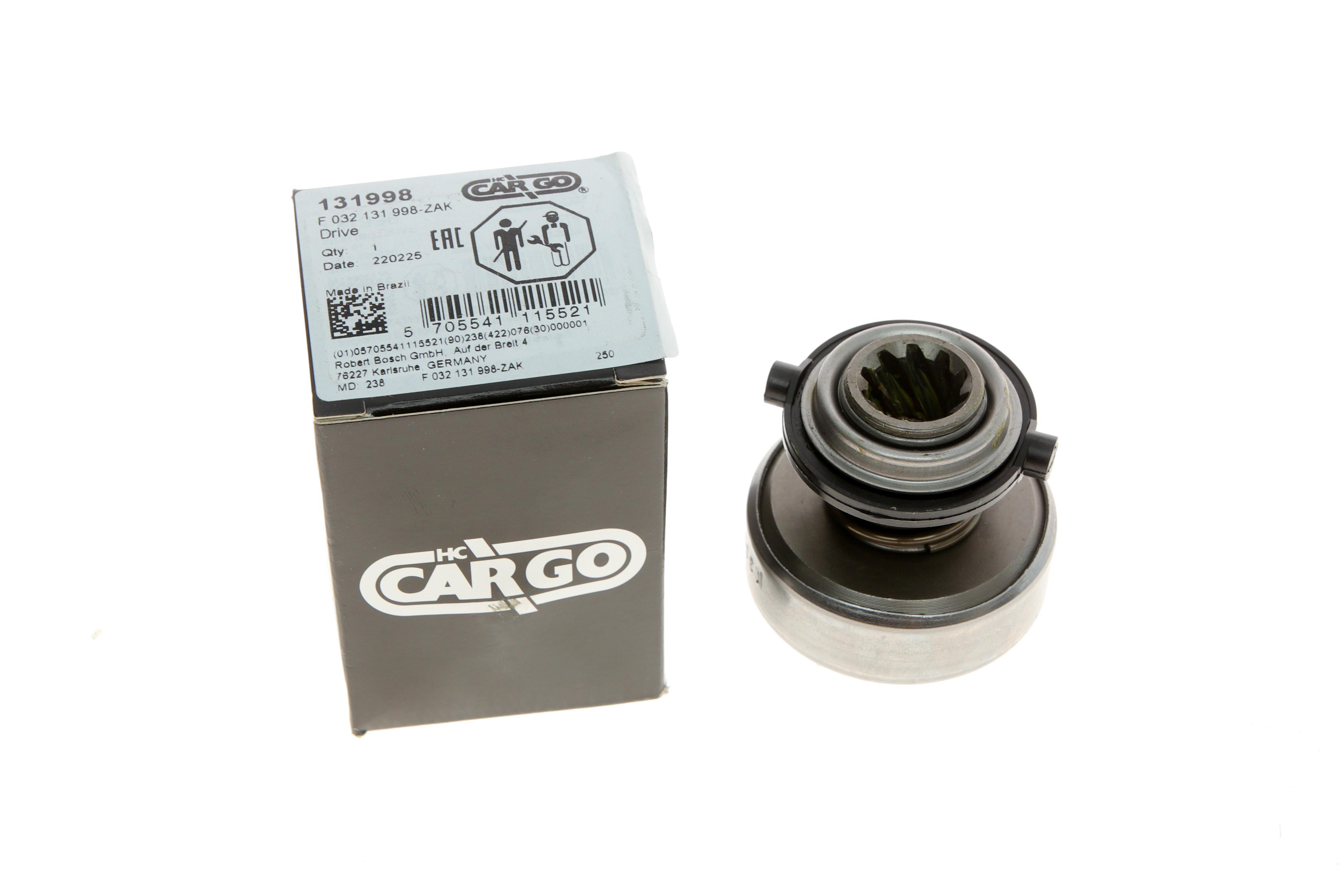 Бендикс стартера Audi 100 2.0D/Fiat 1.9D/Lancia 1.9D 90-96 (z=9) = 131998