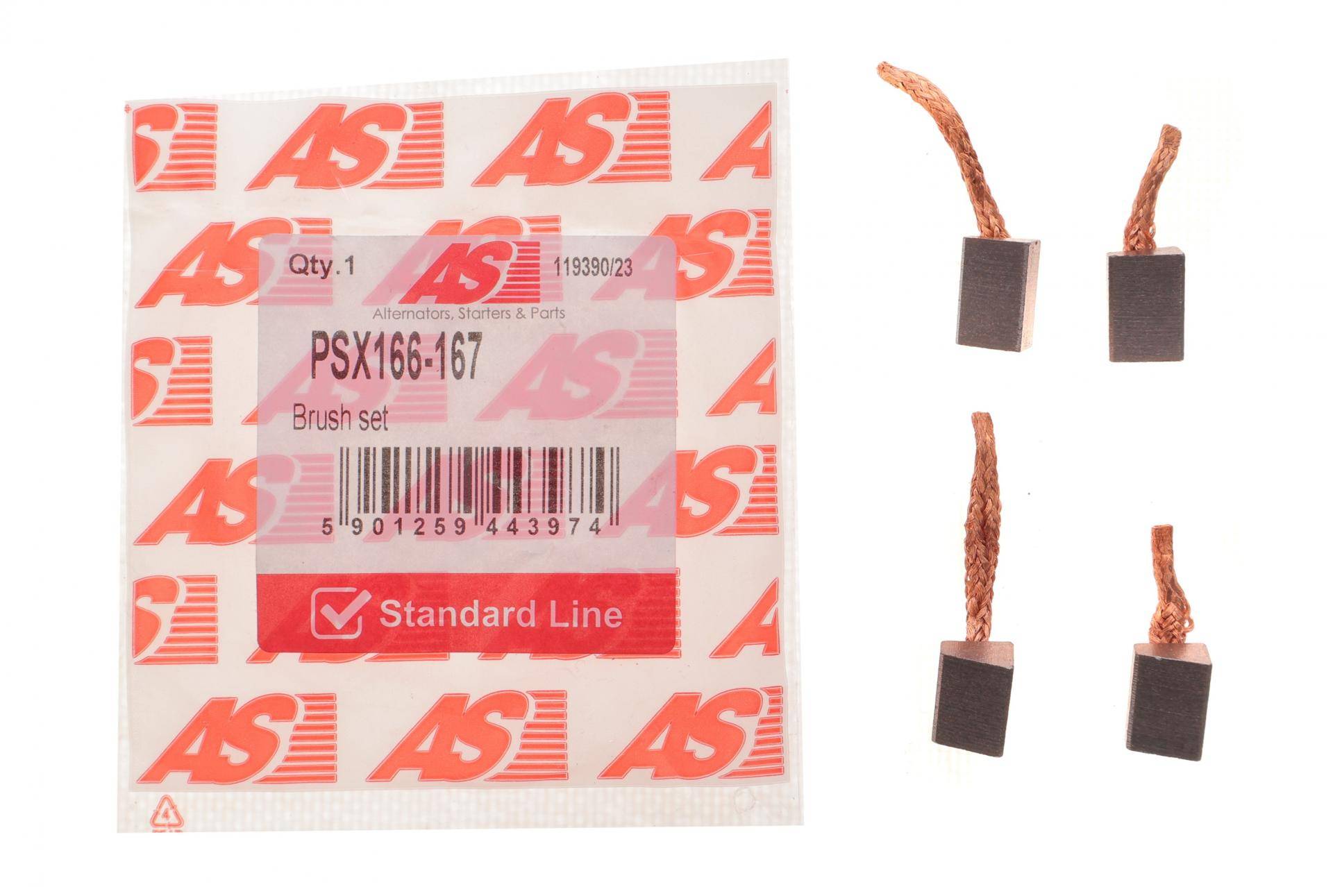 Щітки стартера Skoda Fabia/VW Polo 99-08