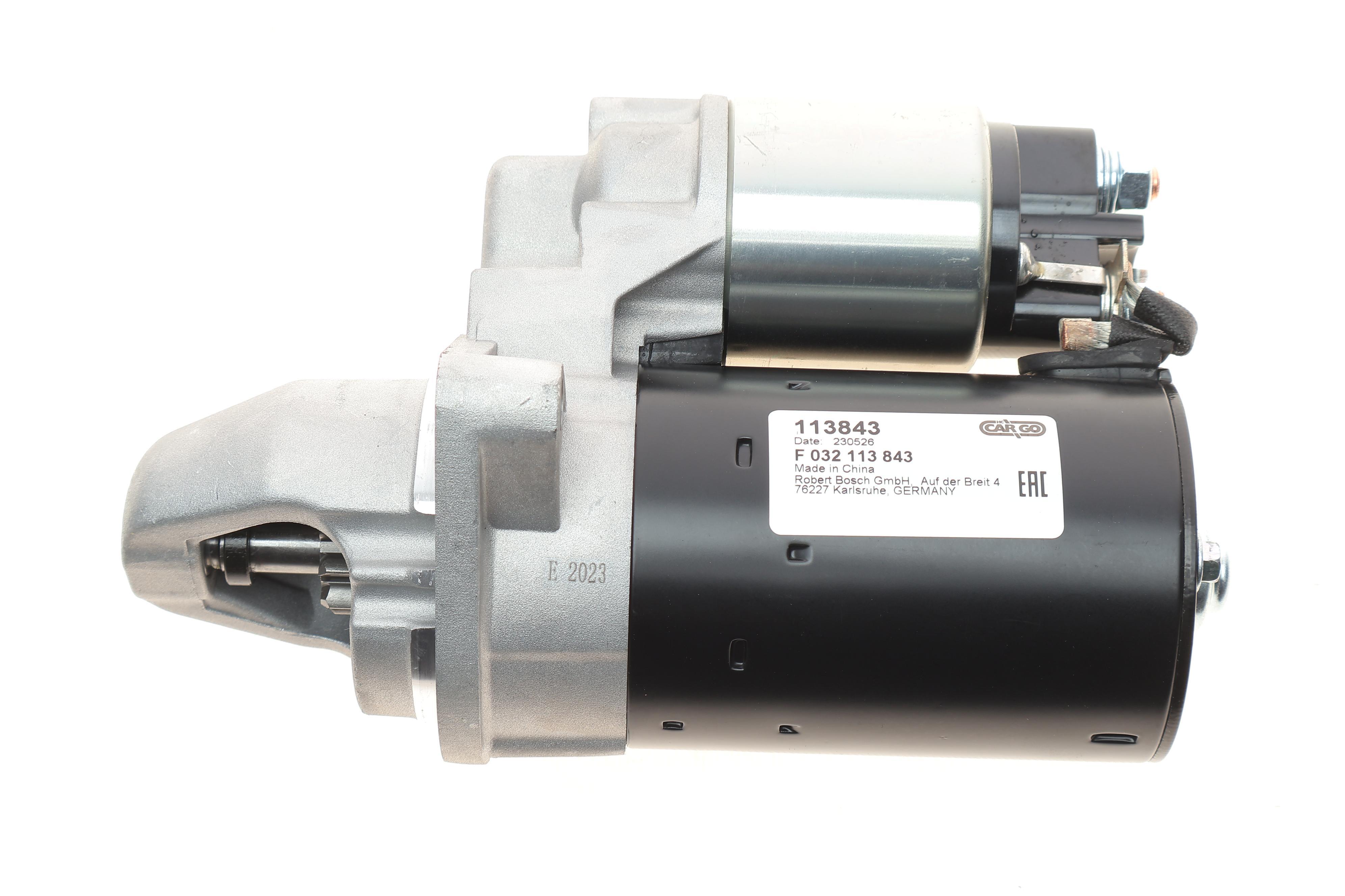 Стартер Opel Astra/Combo/Corsa/Meriva 1.3 CDTI 03- (12V/1.1kw) (z=9) = 113843