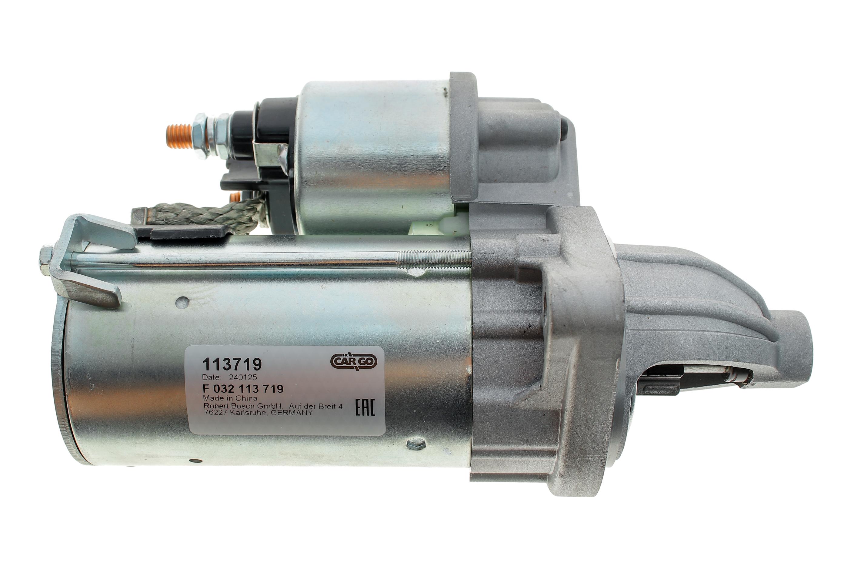 Стартер Fiat Doblo/Opel Combo 1.3JTD 03- (1.3kw) = 113719