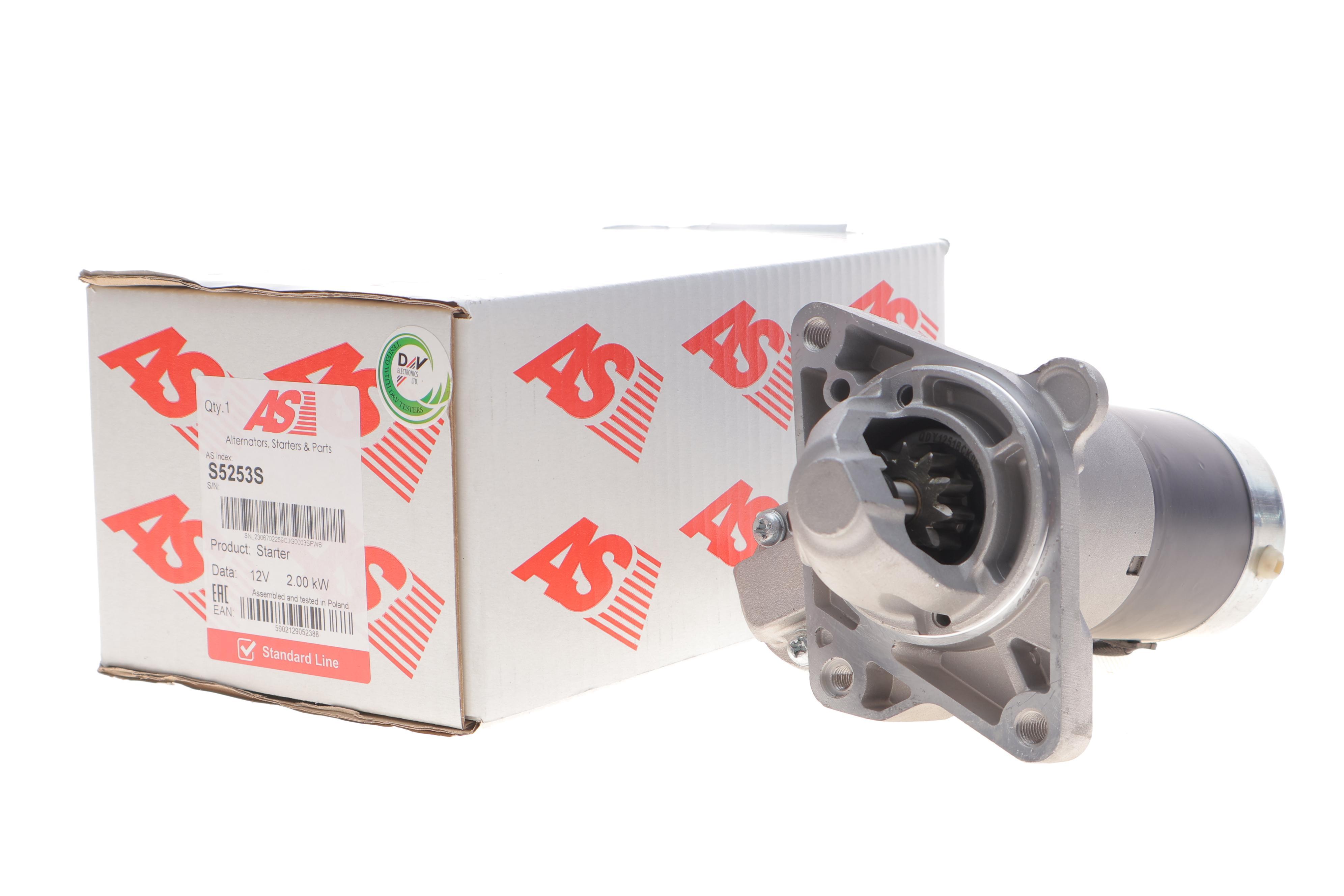 Стартер Renault Trafic 2.0CDTI 06-/Master 2.3CDTI 10- (2kw/12V) (z=11)