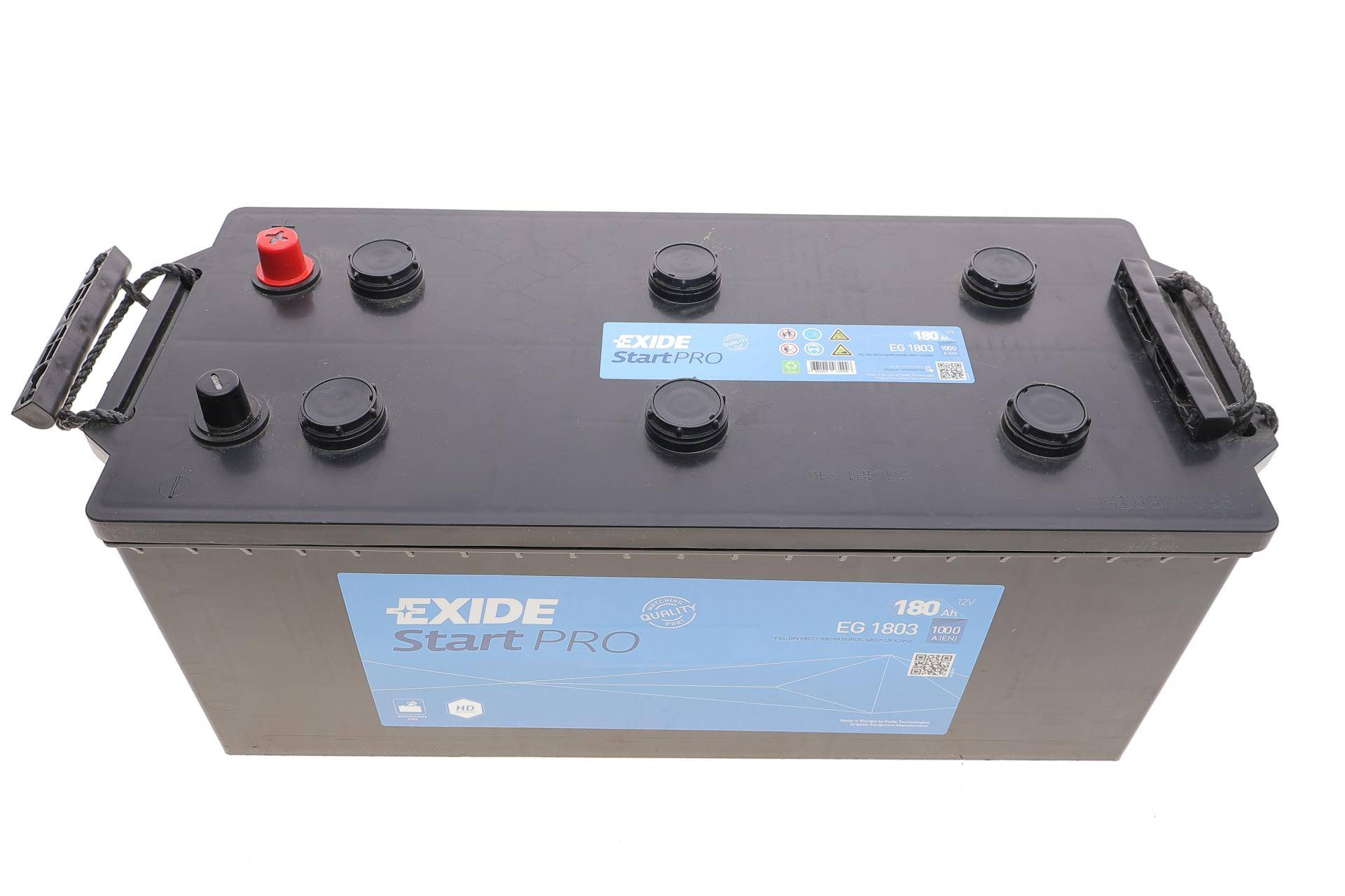 Акумуляторна батарея 180Ah/1000A (513x223x223/+L) StartPro