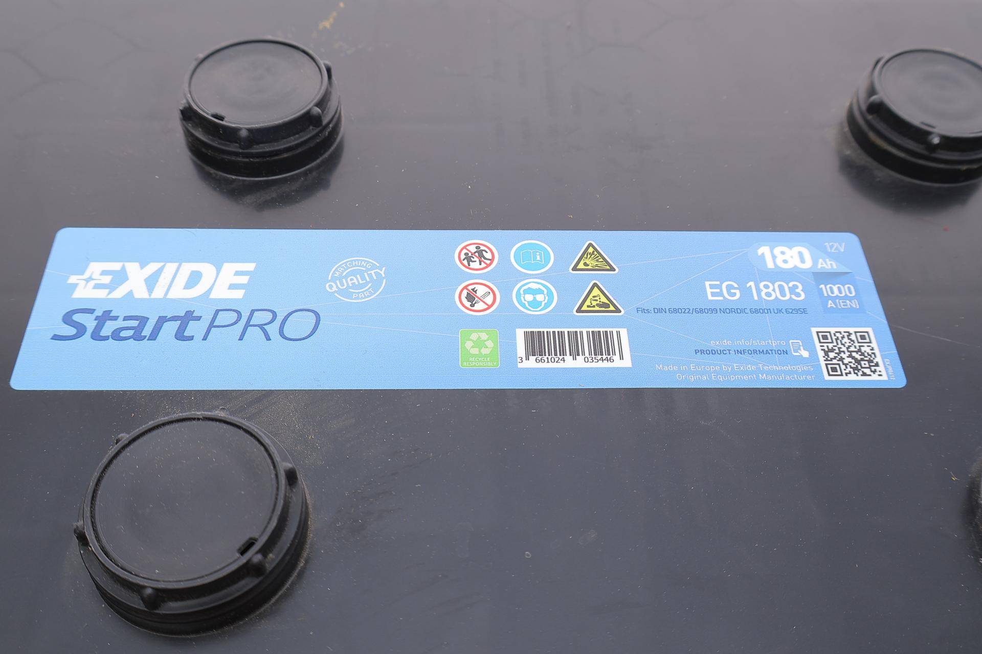 Акумуляторна батарея 180Ah/1000A (513x223x223/+L) StartPro