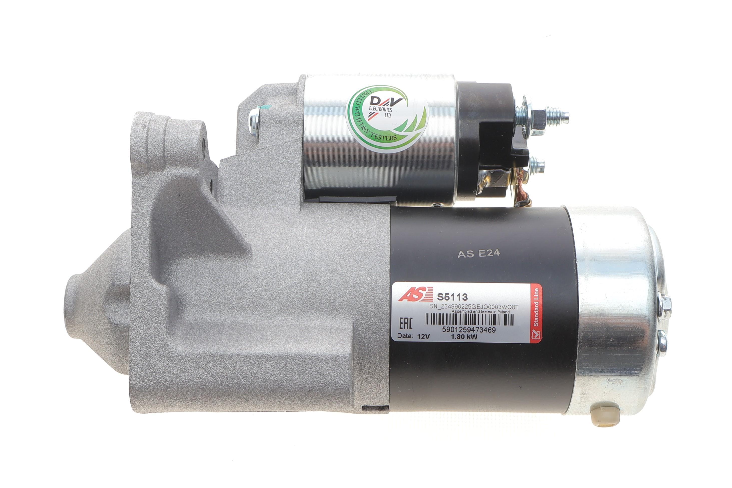 Стартер Renault Master II/Megane II/Scenic II 1.9dCi  (12V/1.8kw)