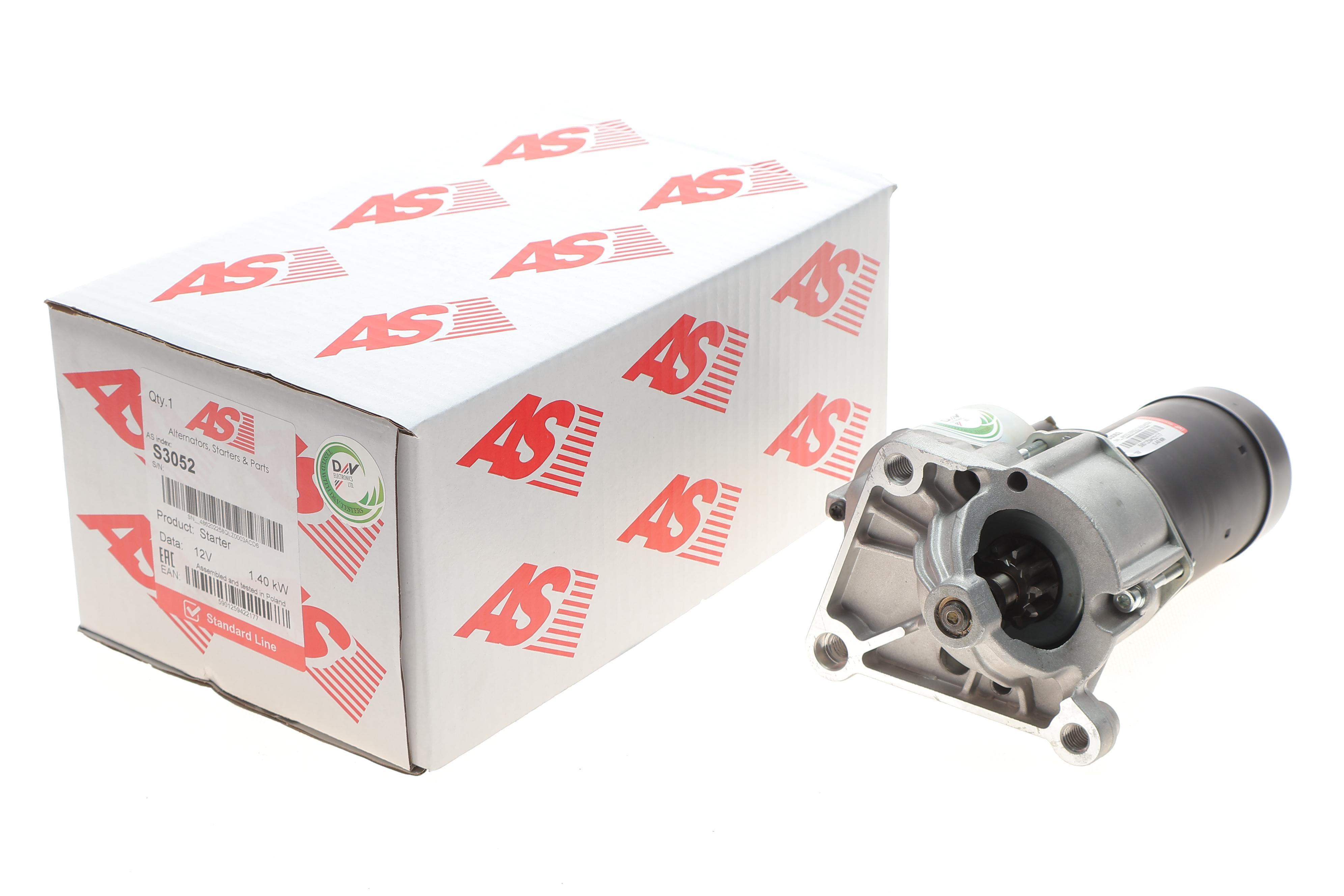 Стартер Renault Kangoo 1.9 dTi 97- (12V/1.4kw) (z=11)