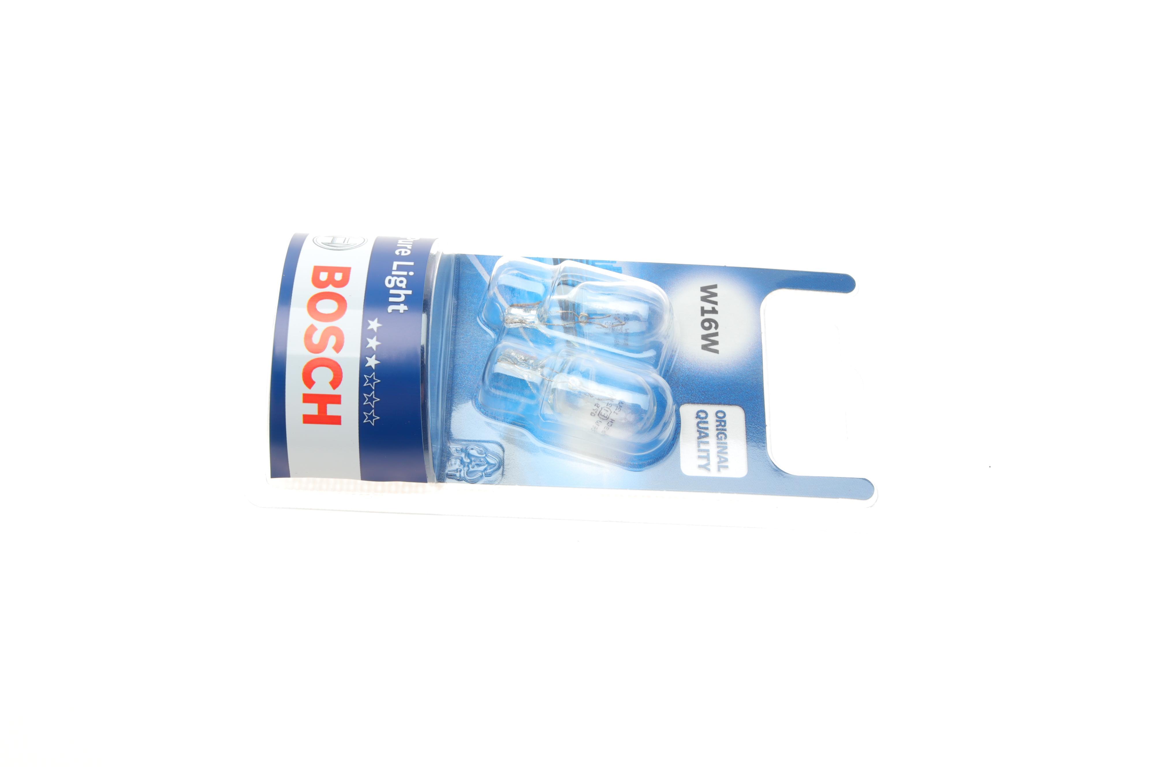 Автолампа W16W 12V 16W W2.1x9.5d (без цоколя) (К-кт 2 шт.) (BL)