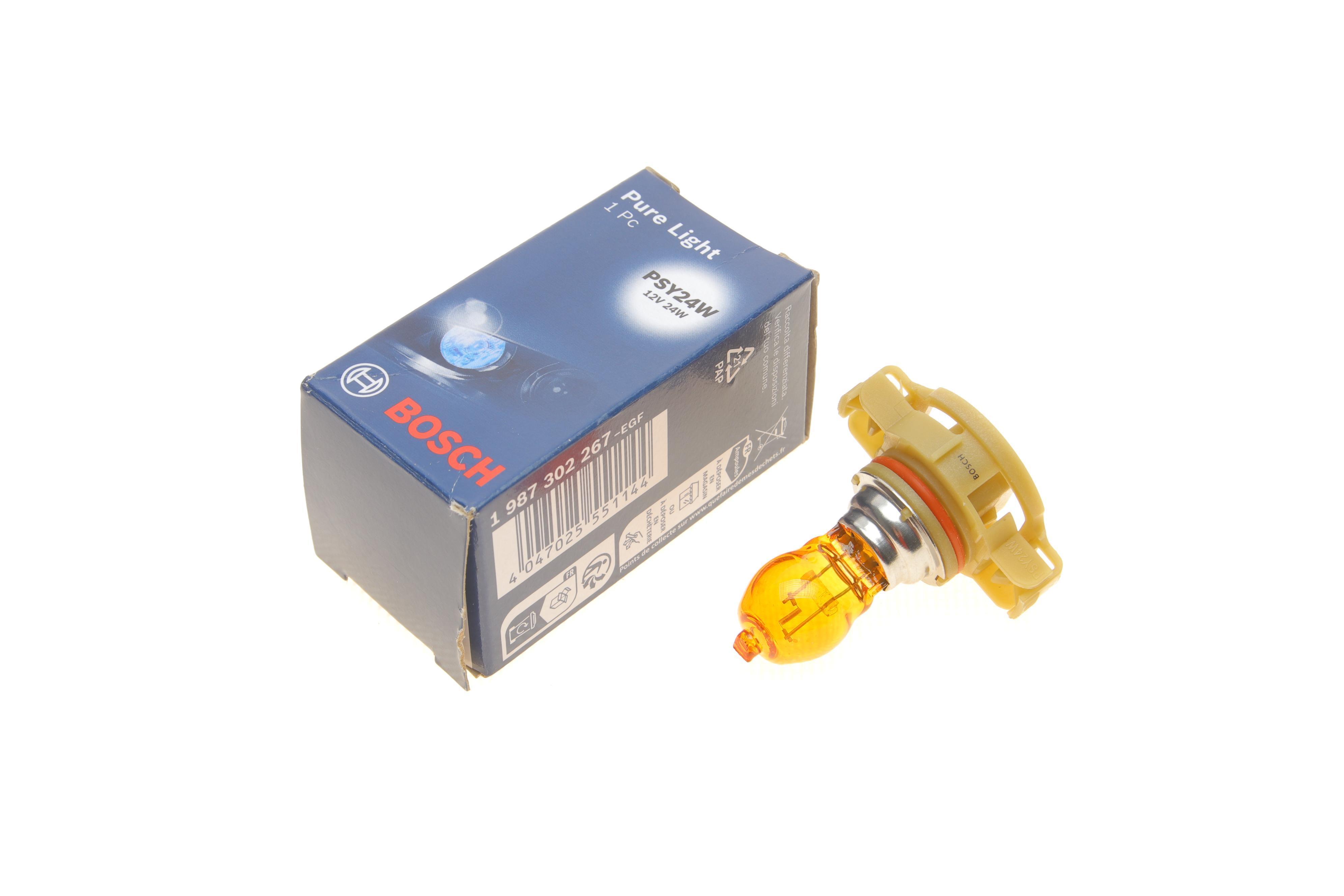 Автолампа PG20/4 12V PSY24W (жовта)