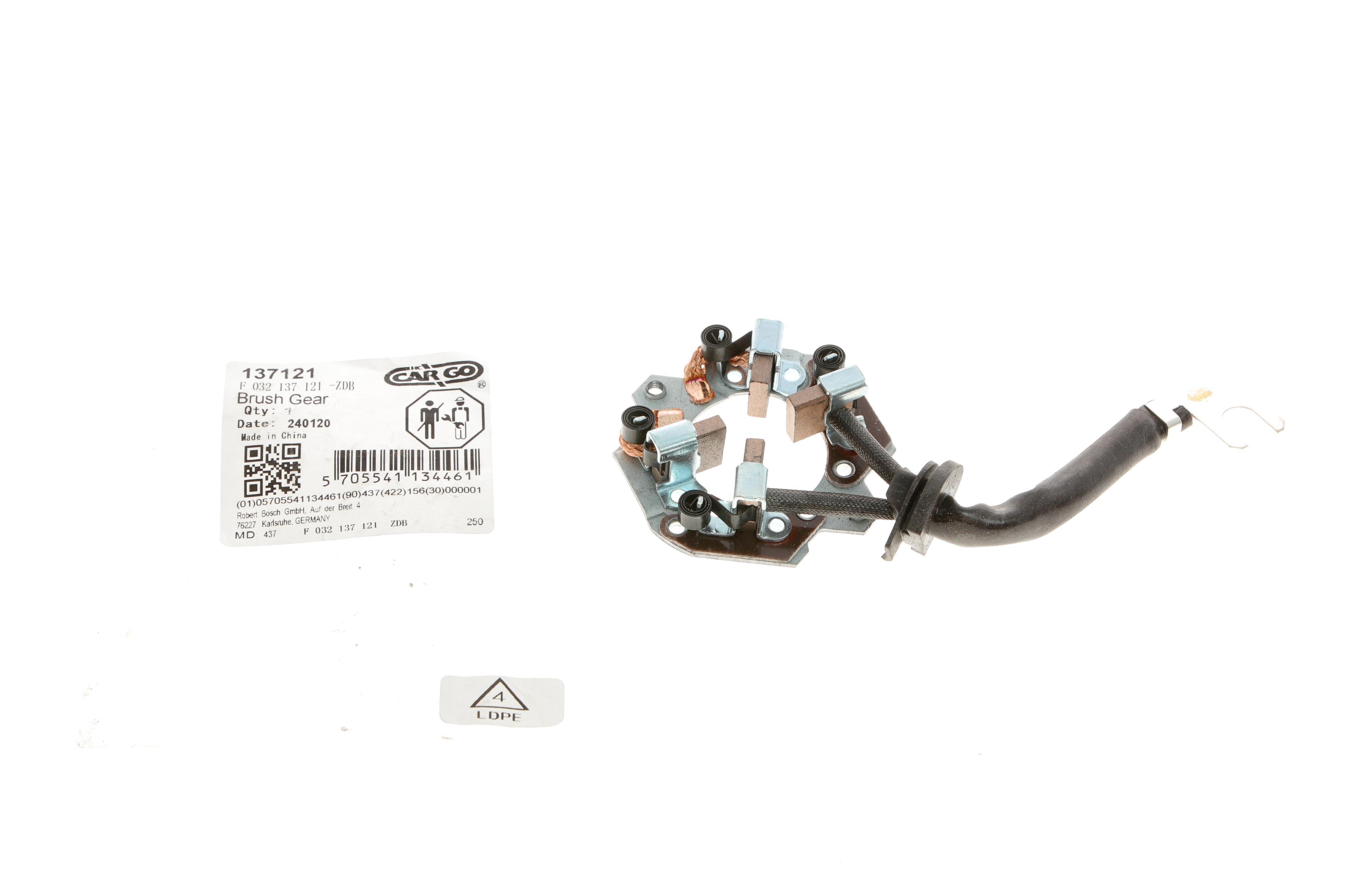 Щіткотримач стартера Isuzu/Nissan = 137121