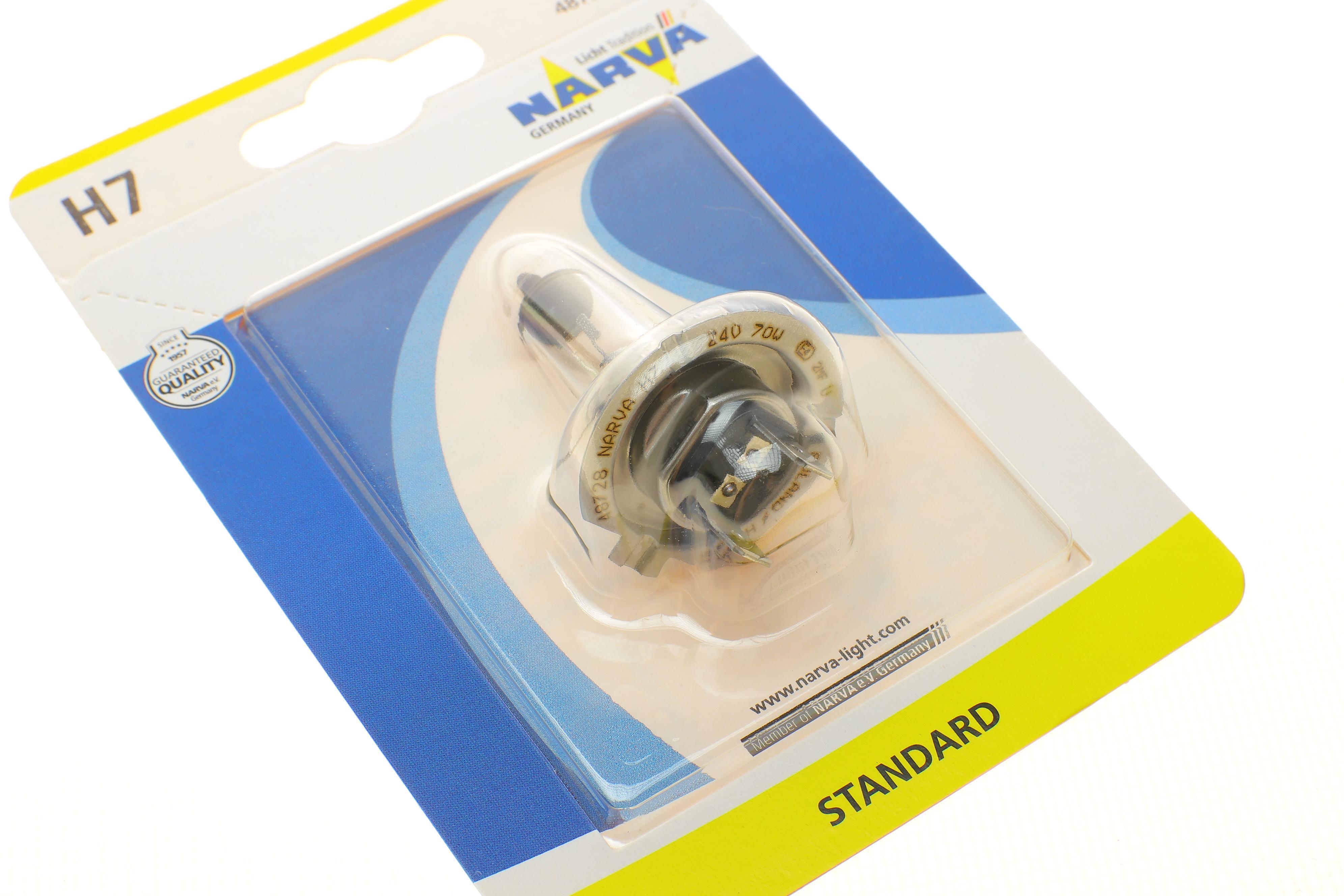 Автолампа H7 24V 70W PX26d Standard (блістер/1 шт)