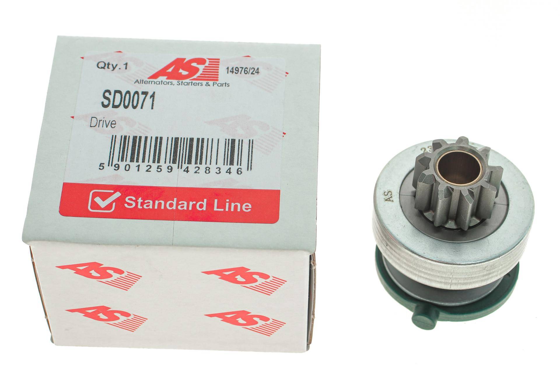 Бендикс стартера VW Passat 1.8T/2.0/2.3 96-05 (z=9)