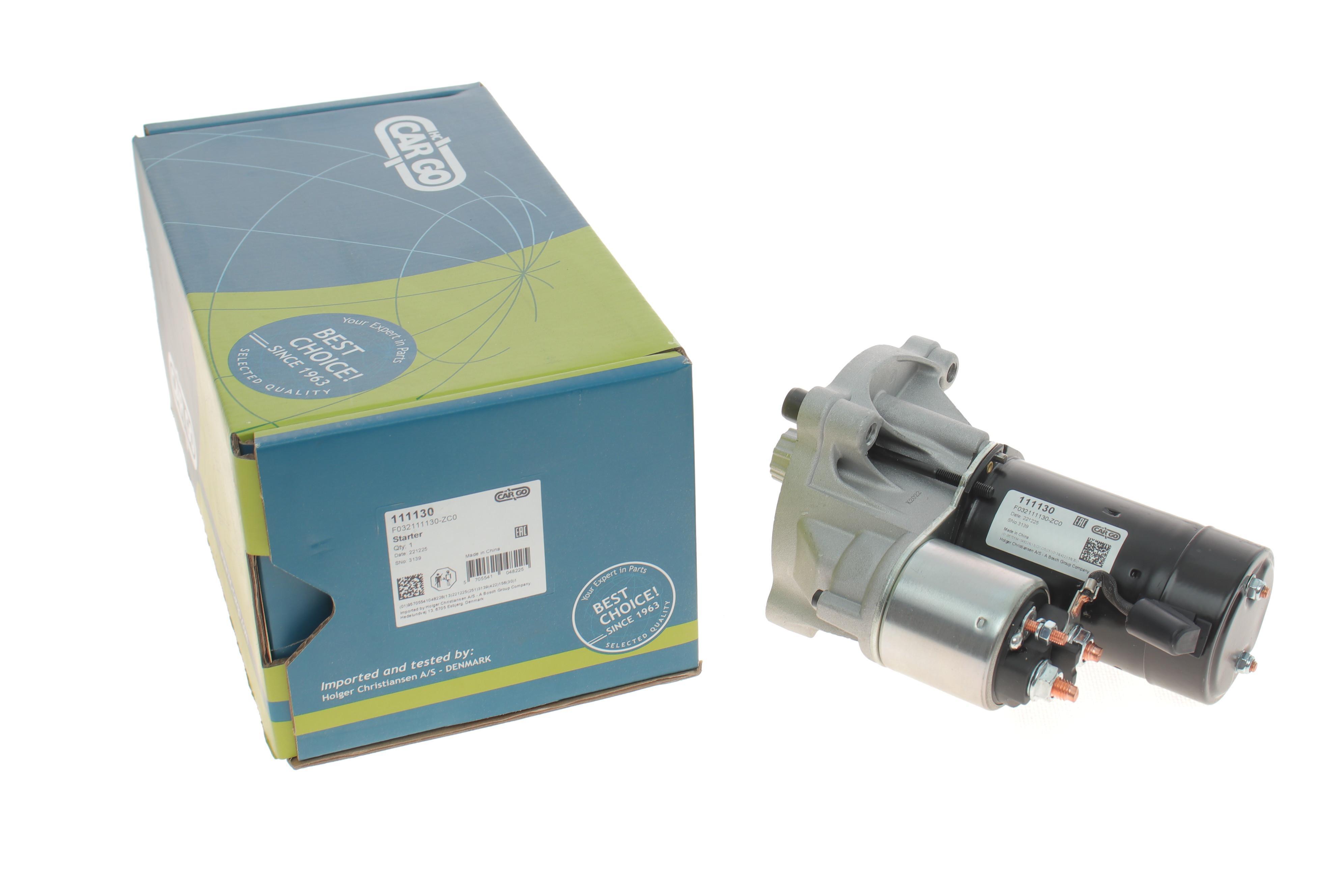 Стартер Citroen Berlingo/Jumper/Peugeot Boxer/Expert 1.8-2.0i 94-02 (1.1kw) (z=9/10/11) = 111130