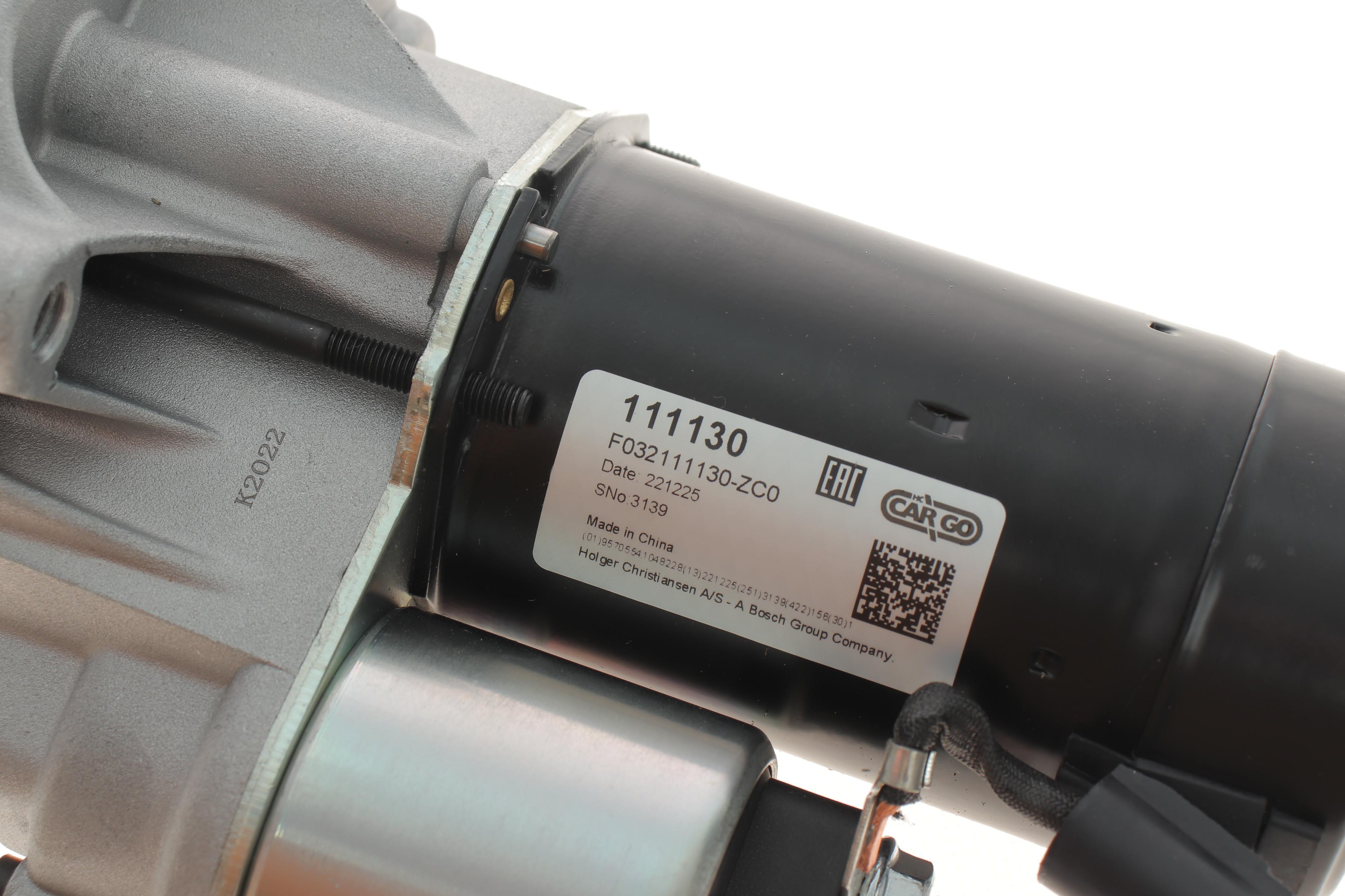 Стартер Citroen Berlingo/Jumper/Peugeot Boxer/Expert 1.8-2.0i 94-02 (1.1kw) (z=9/10/11) = 111130