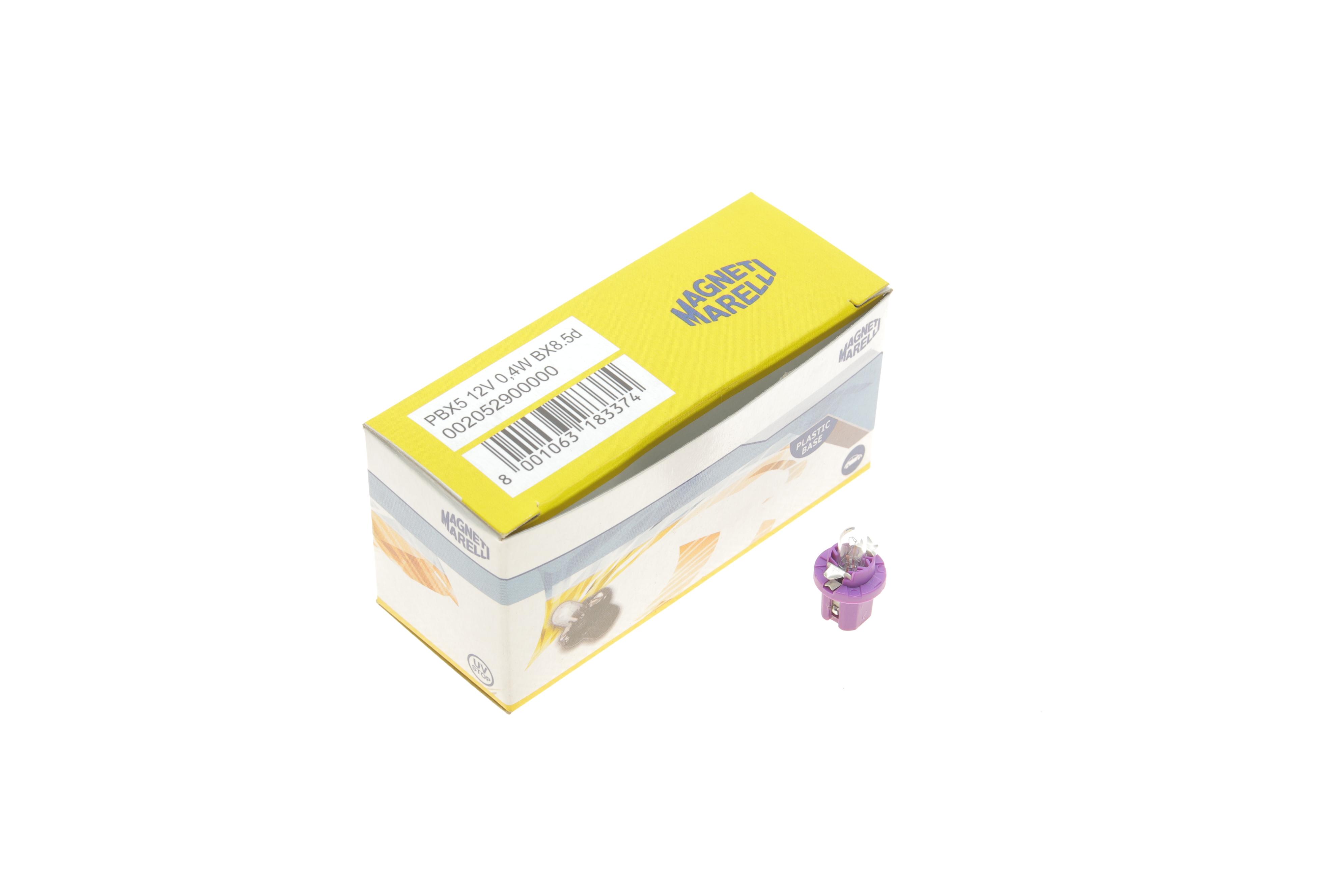 Автолампа PBX5 12V 0.4W BX8.5d (PBX5 0,4W 12)