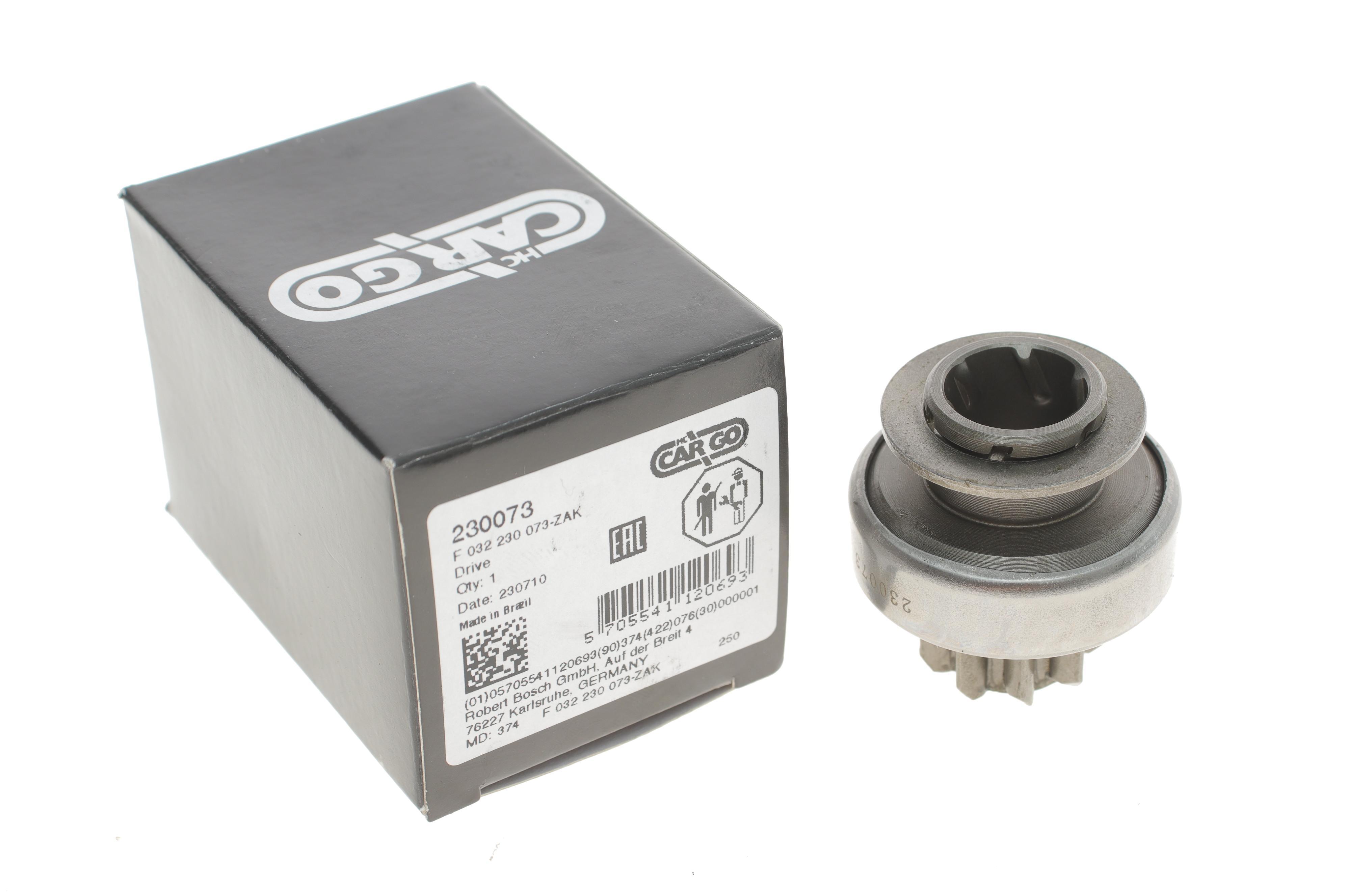 Бендикс стартера Daewoo Lanos 1.3/1.5/1.6 16V 97- (z=9) = 230073