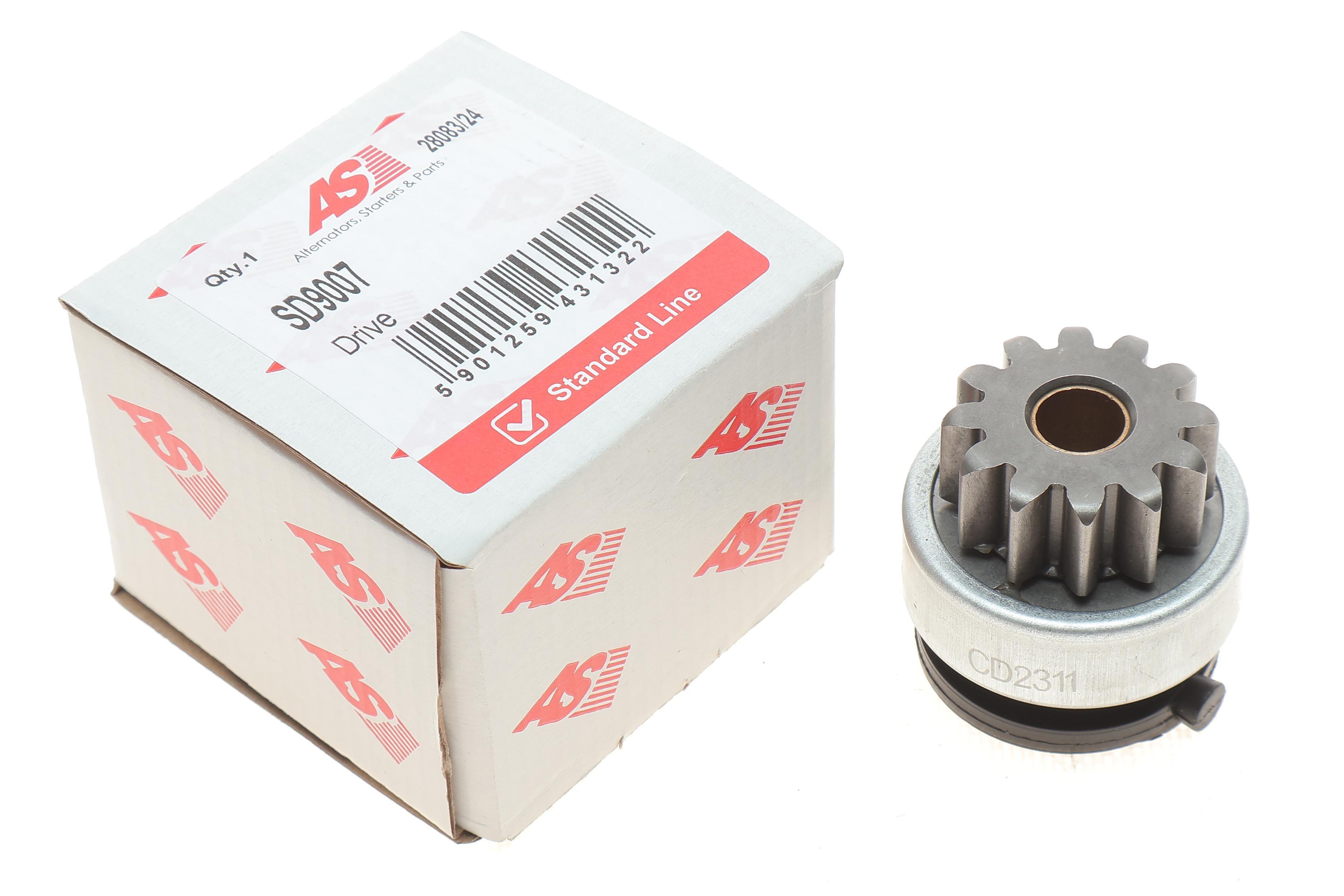 Бендикс стартера Ford Mondeo III/Transit 2.0-2.4 TDCi 00- (z=12)