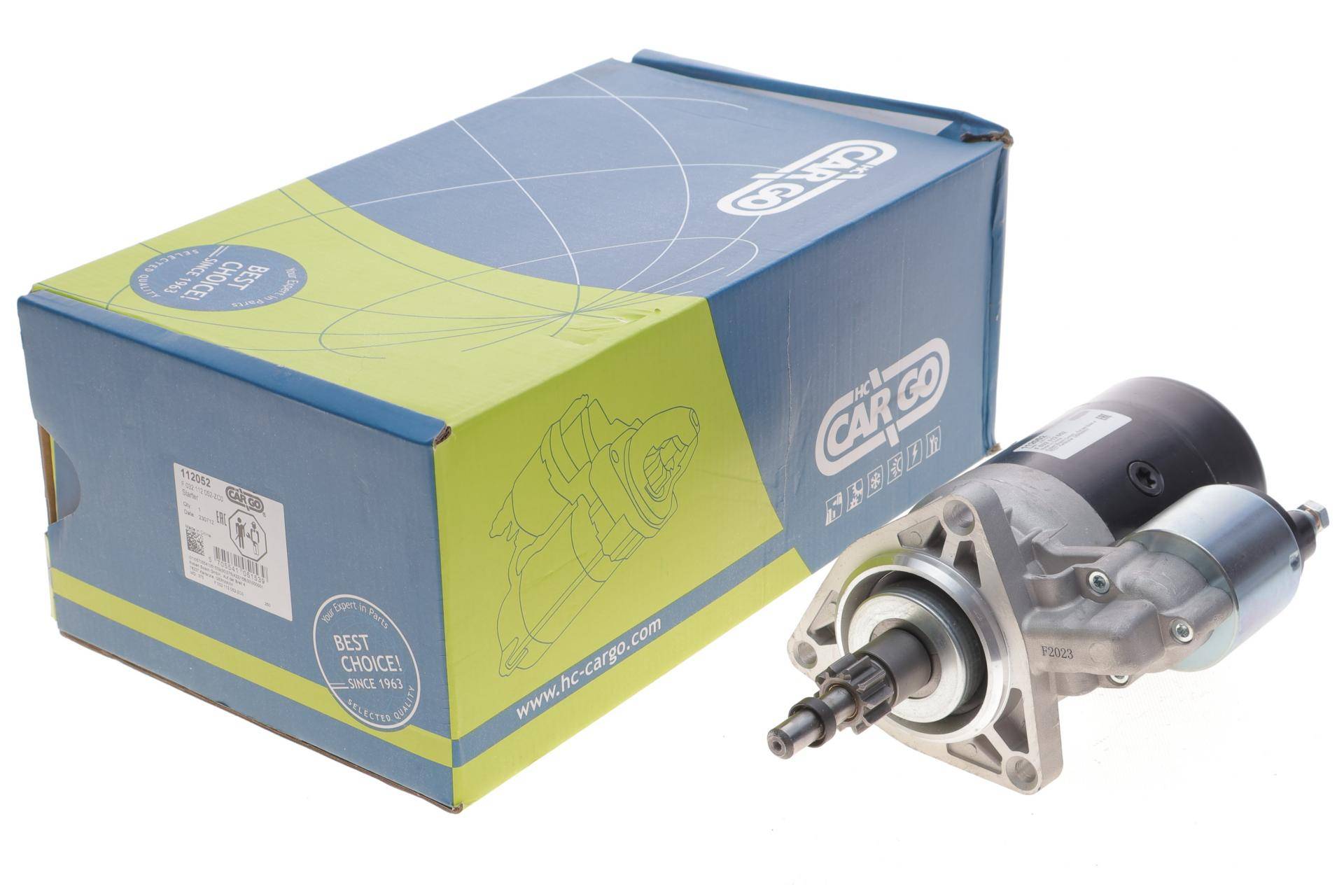 Стартер VW T4 2.4 D 90-98 (12V/2.2kw) (z=10) = 112052