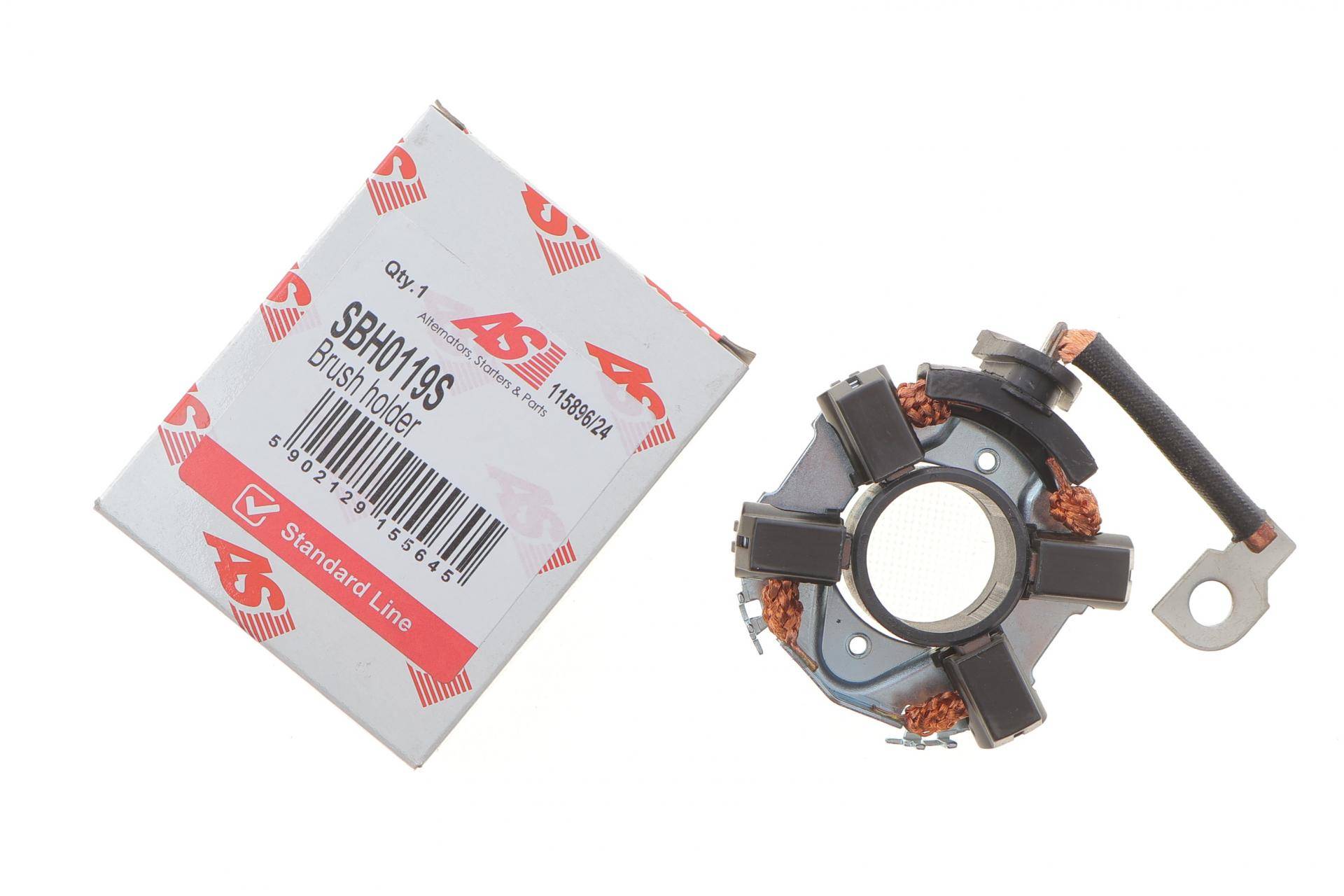 Щіткотримач стартера VW T4 90-03/T5 2.5TDI 03-09/Caddy 1.9TDI/SDI 95-04